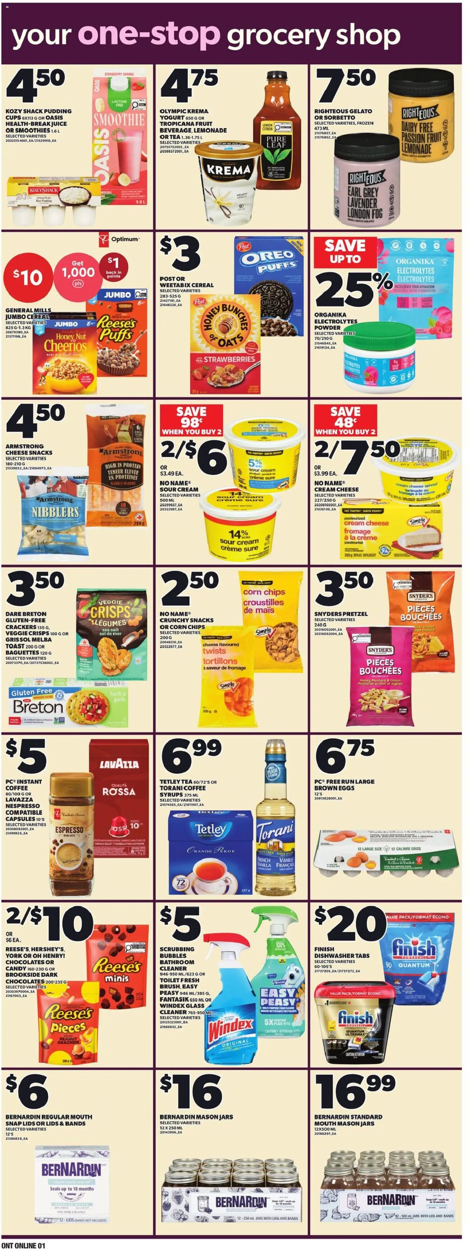 Zehrs flyer valid from Jul 23, 2026 | Page: 7 | Products: Rice, Oreo, Crisps, Honey
