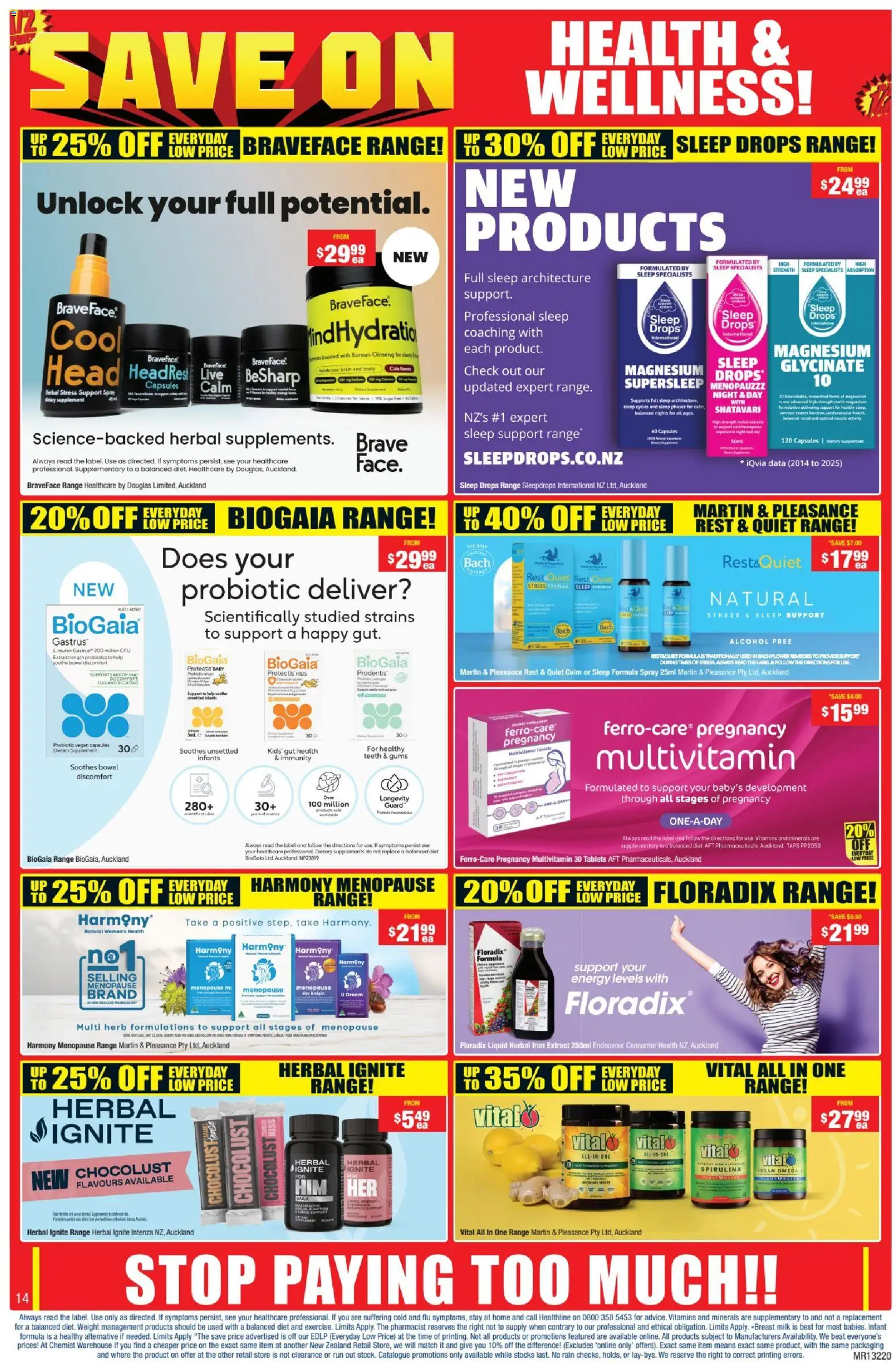 Chemist Warehouse catalogue from 14.05.2026 | Page: 14
