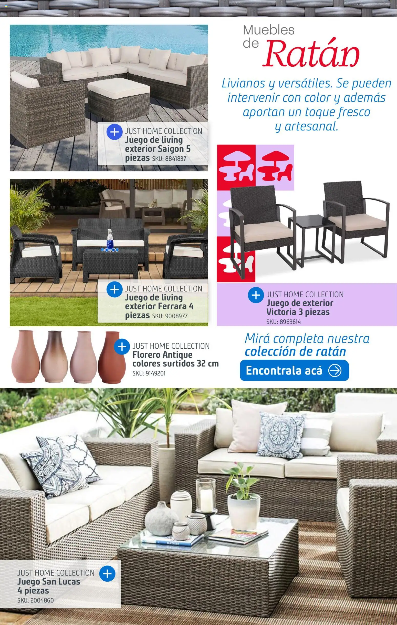 Sodimac - Catálogo Aire Libre │ válido desde el 14/09/2026 | Página: 5 | Productos: Living, Florero
