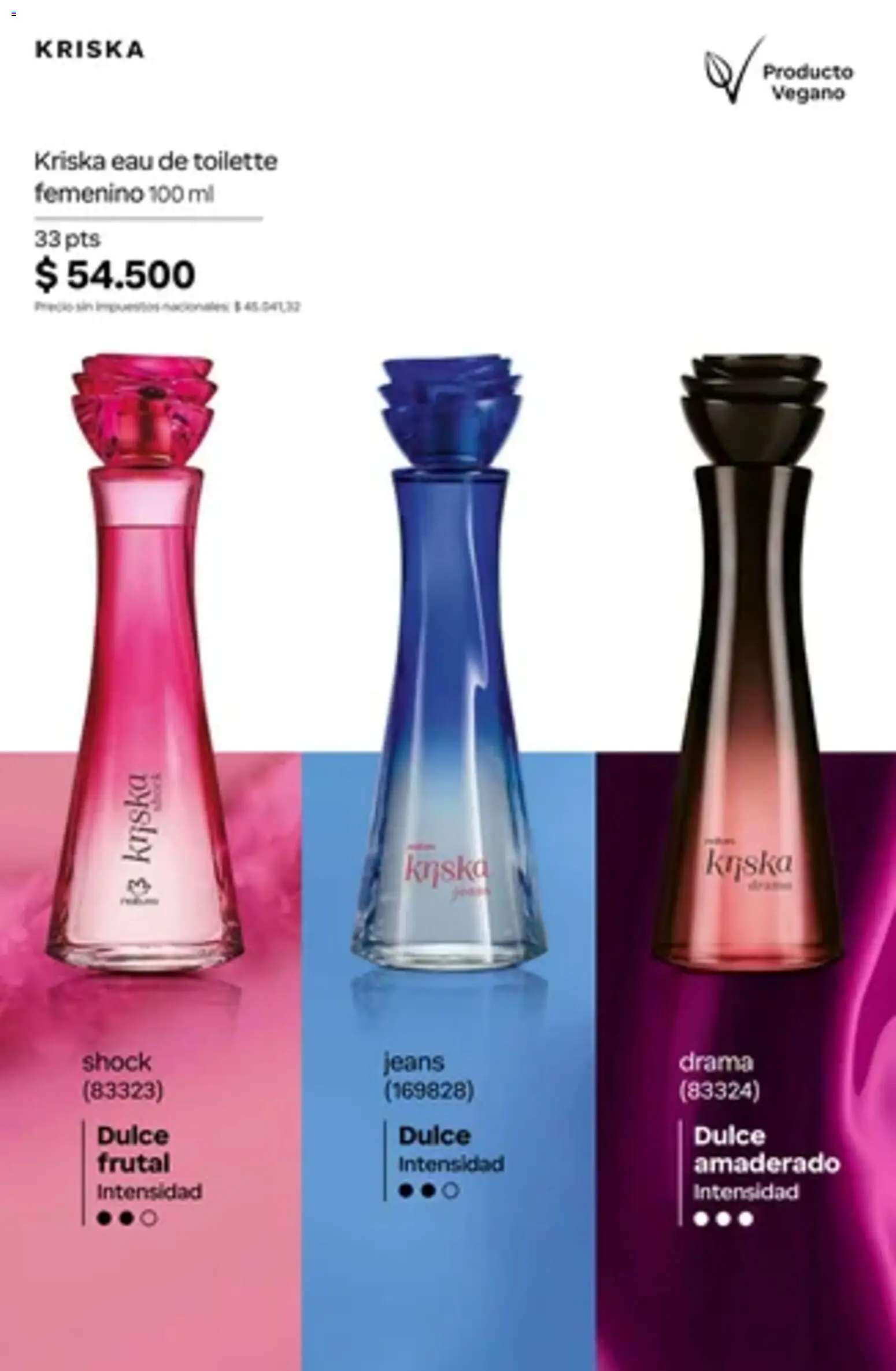 Catálogo Natura Ciclo 14 │ válido desde el 01/10/2026 | Página: 106 | Productos: Eau de toilette, Dulce