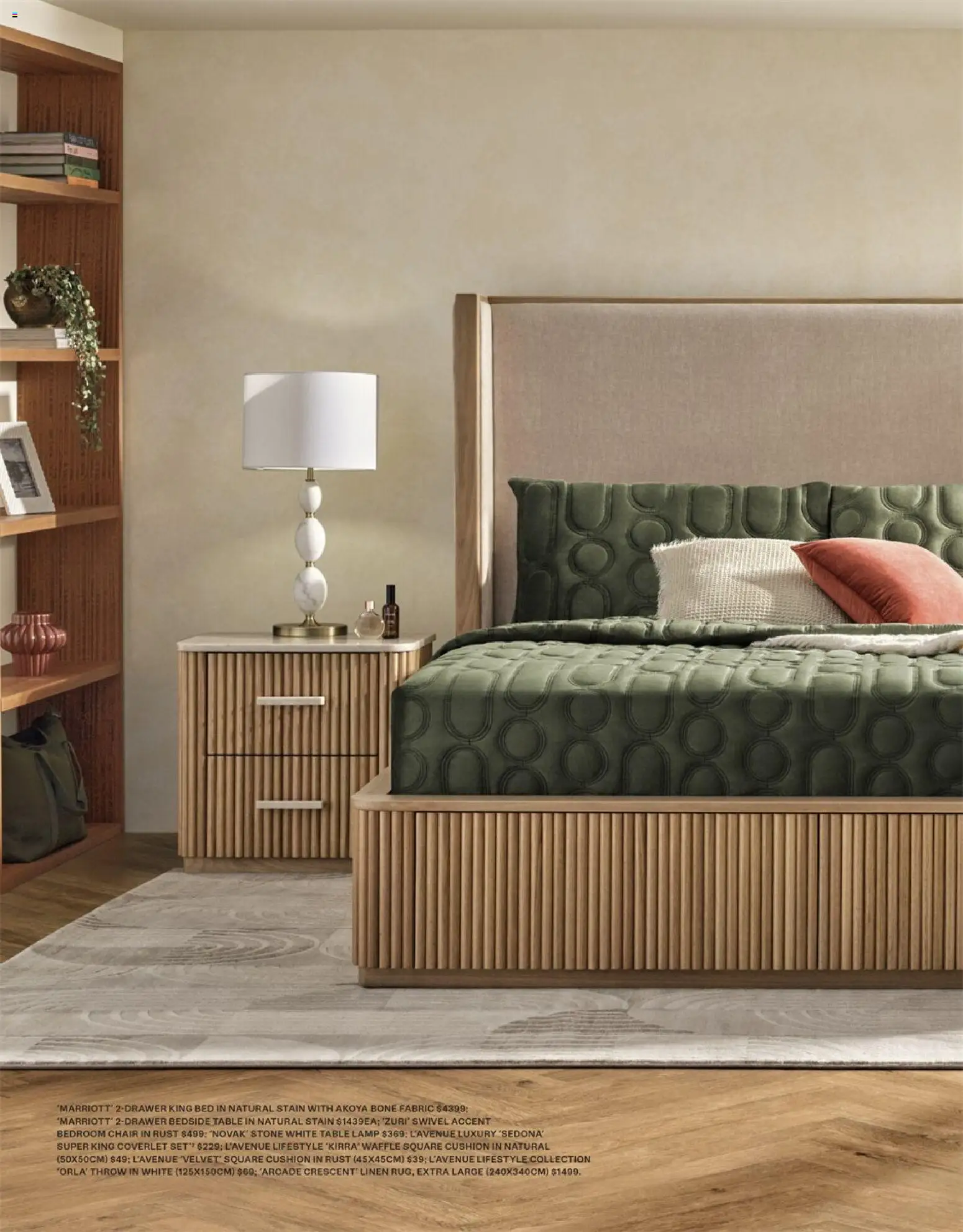 Harvey Norman catalogue - valid from 20/07/2026 | Page: 10 | Products: Bedside table, Table, Chair, Linen