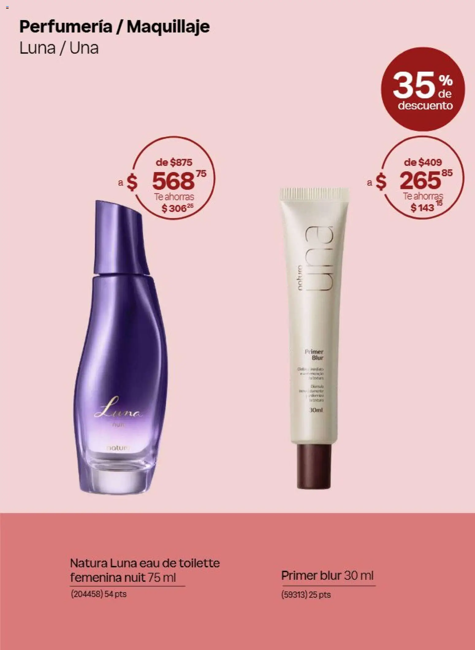 Nuevas ofertas de Natura válidas en toda la República Mexicana desde el 21/08/2026. ¡Encuentra las mejores ofertas en Natura campaña 13 2026! | Página: 10 | Productos: Té, Eau de toilette, Maquillaje
