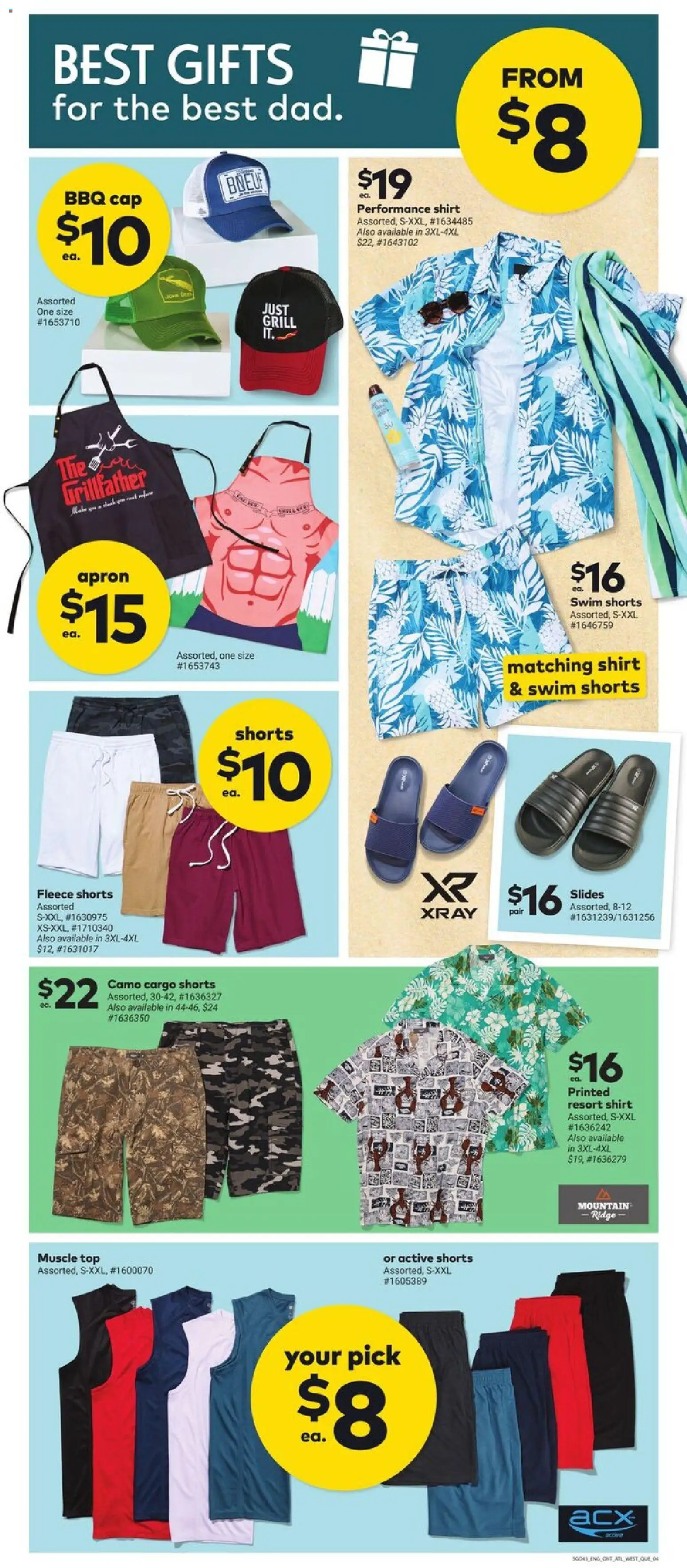Giant Tiger flyer valid from 27.05.2026 | Page: 6 | Products: Cap, Grill, Shirt, Tank top
