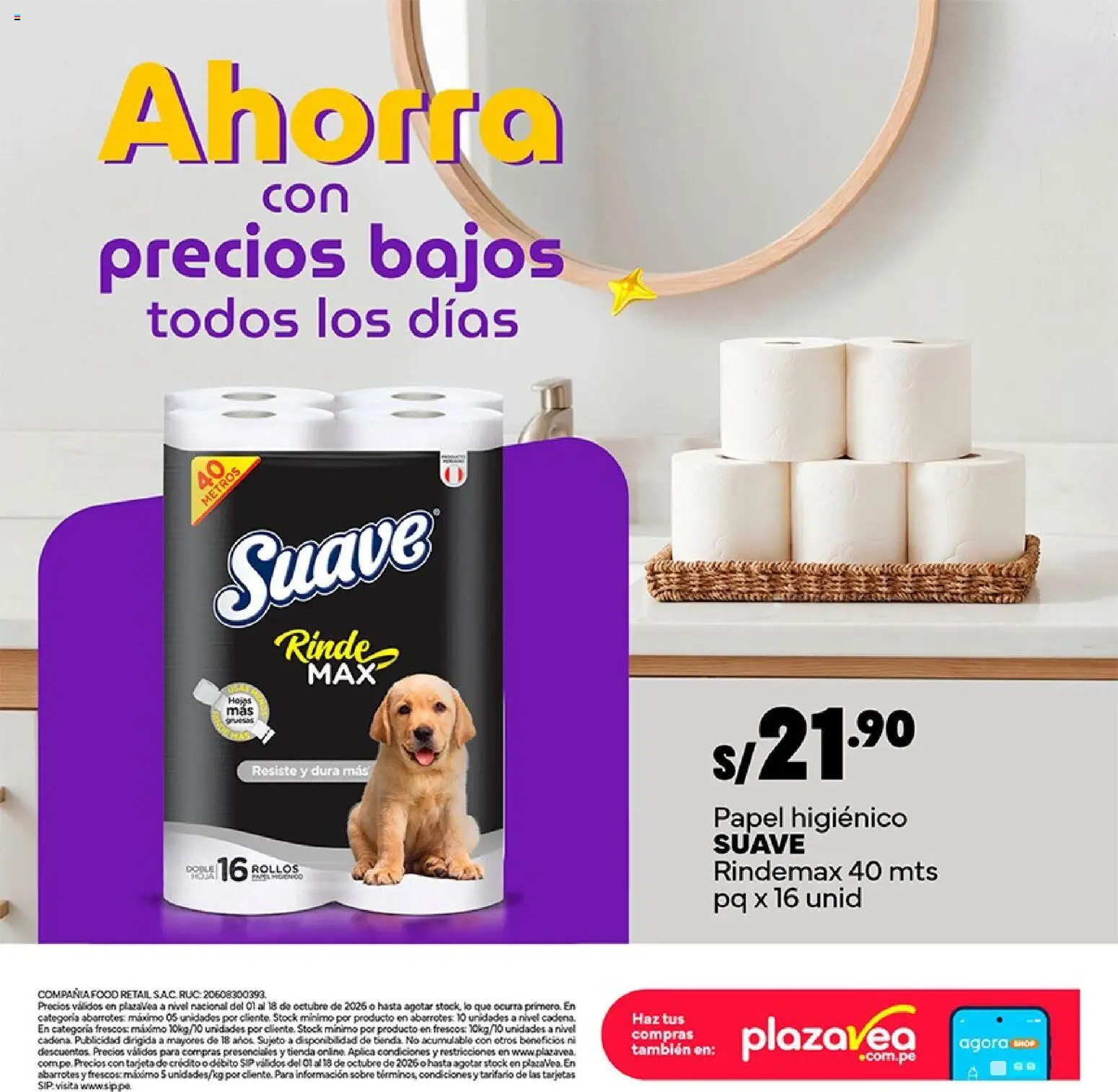 Catálogo Plaza Vea válido desde 01/10/2026 | Página: 22