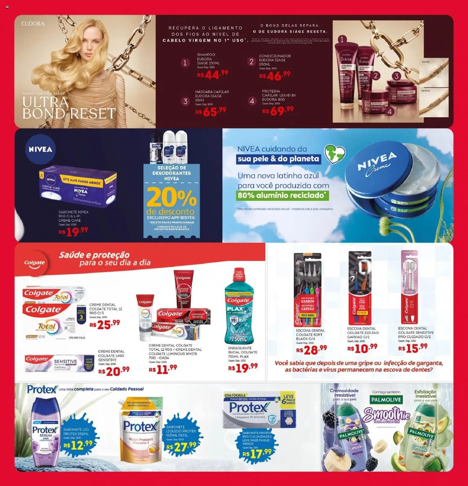 Bistek Supermercados Folheto - válido de 09/09/2026 | Página: 16 | Produtos: Linhaça, Condicionador, Creme, Creme dental