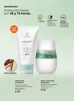 Vista previa de Natura campaña 14 2026, nuevo folleto de la tienda, válido en México a partir del 11/09/2026 | Página: 158 | Productos: Desodorante, Antitranspirante, Crema, Ropa