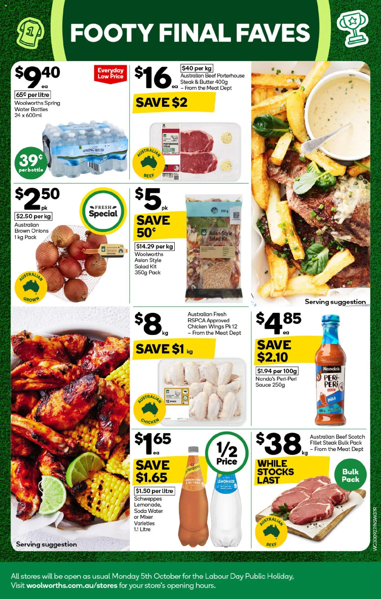 Woolworths catalogue - valid from 30/09/2026 | Page: 3 | Products: Beef, Lemon, Lime, Mixer