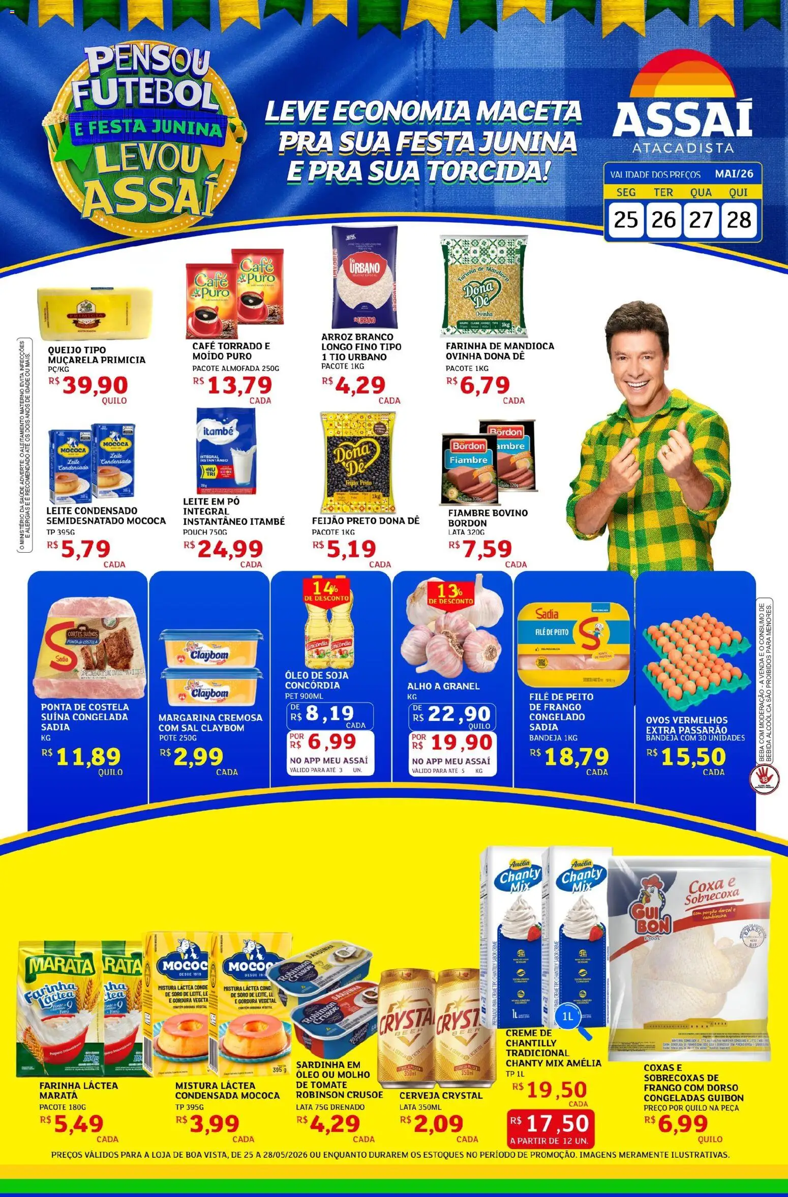 Assaí Atacadista Folheto - válido de 25.05.2026 | Página: 1