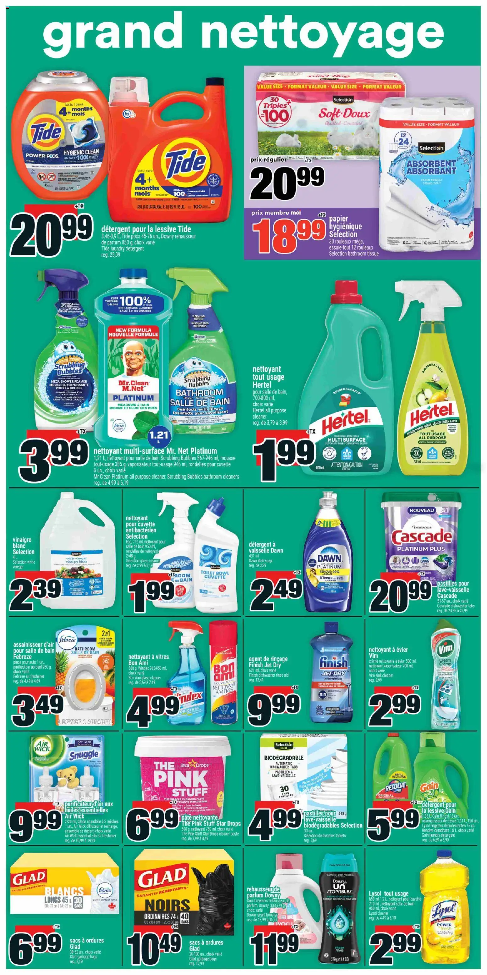Super C flyer valid from 07.05.2026 | Page: 13 | Products: Dishwasher, Soap, Detergent, Shower