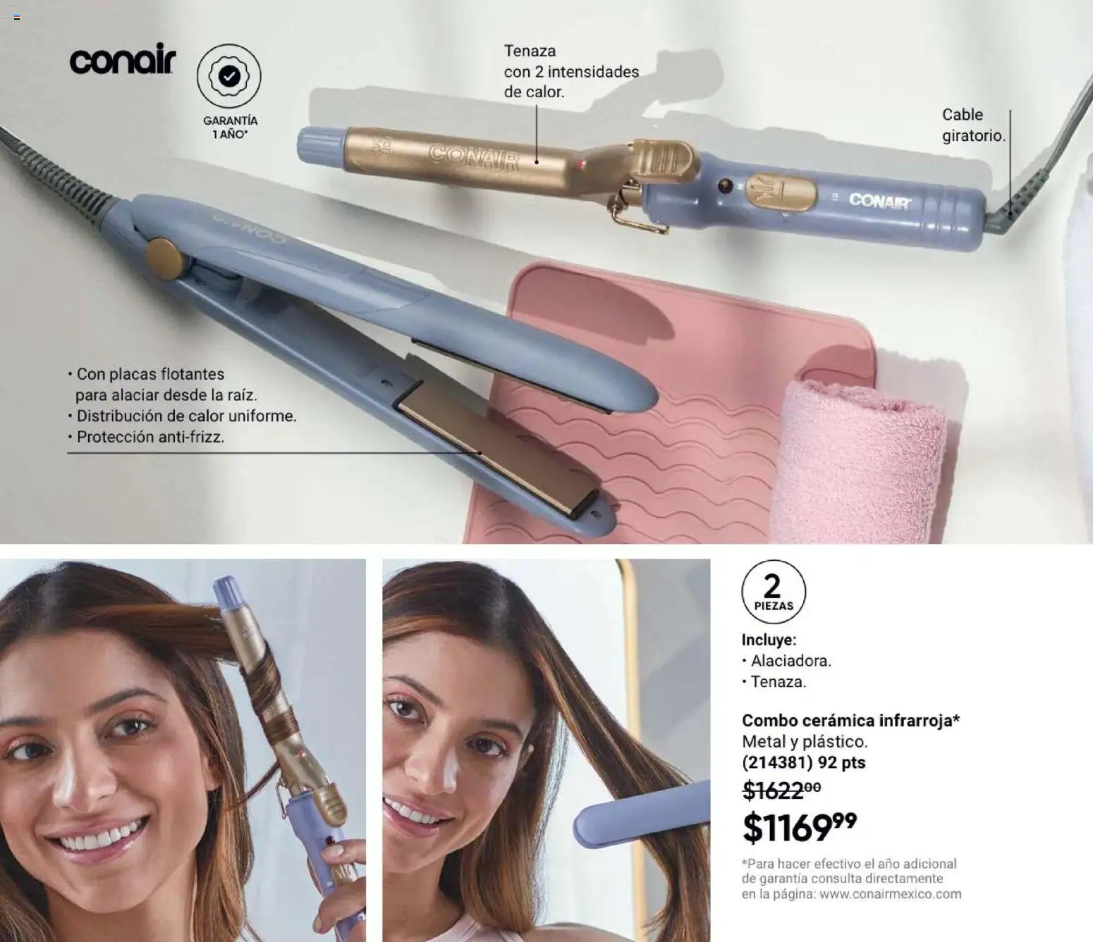 Nuevas ofertas de AVON válidas en toda la República Mexicana desde el 21/08/2026. ¡Encuentra las mejores ofertas en AVON Casa & Estilo 13 2026! | Página: 129 | Productos: Tenaza, Cable