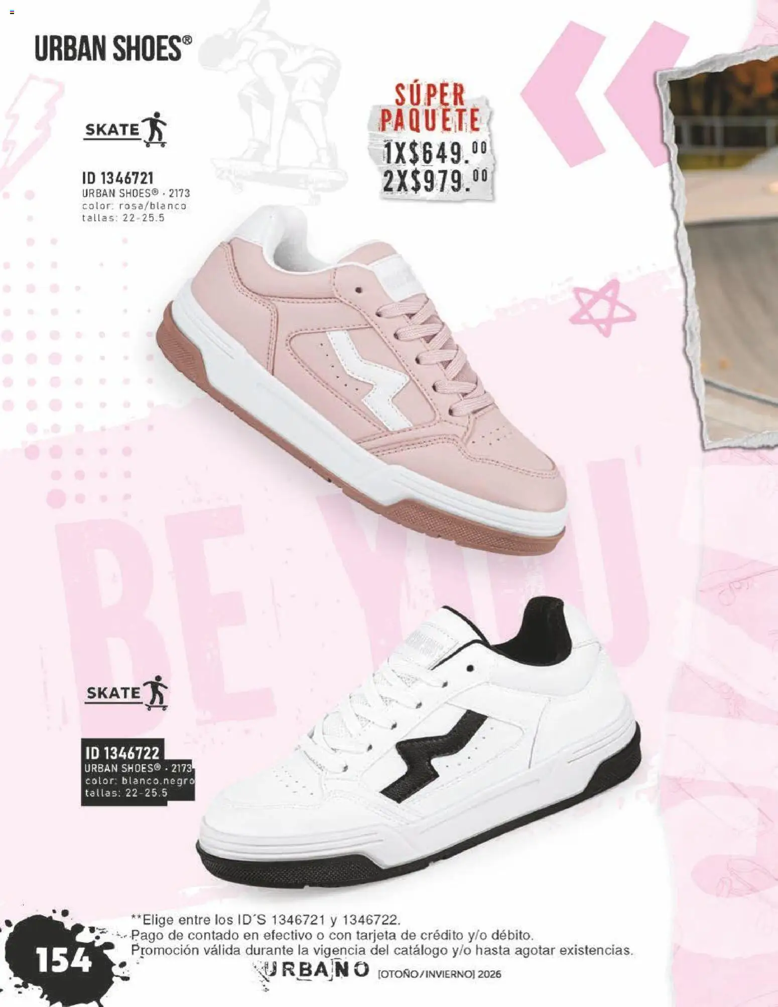 Nuevas ofertas de Price Shoes válidas en toda la República Mexicana desde el 31/07/2026. ¡Encuentra las mejores ofertas en Price Shoes catálogo Urbano! | Página: 154