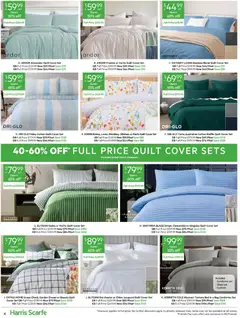 Preview of Harris Scarfe catalogue - valid from 18/09/2026 | Page: 4 | Products: Cushion, Bag, Bed