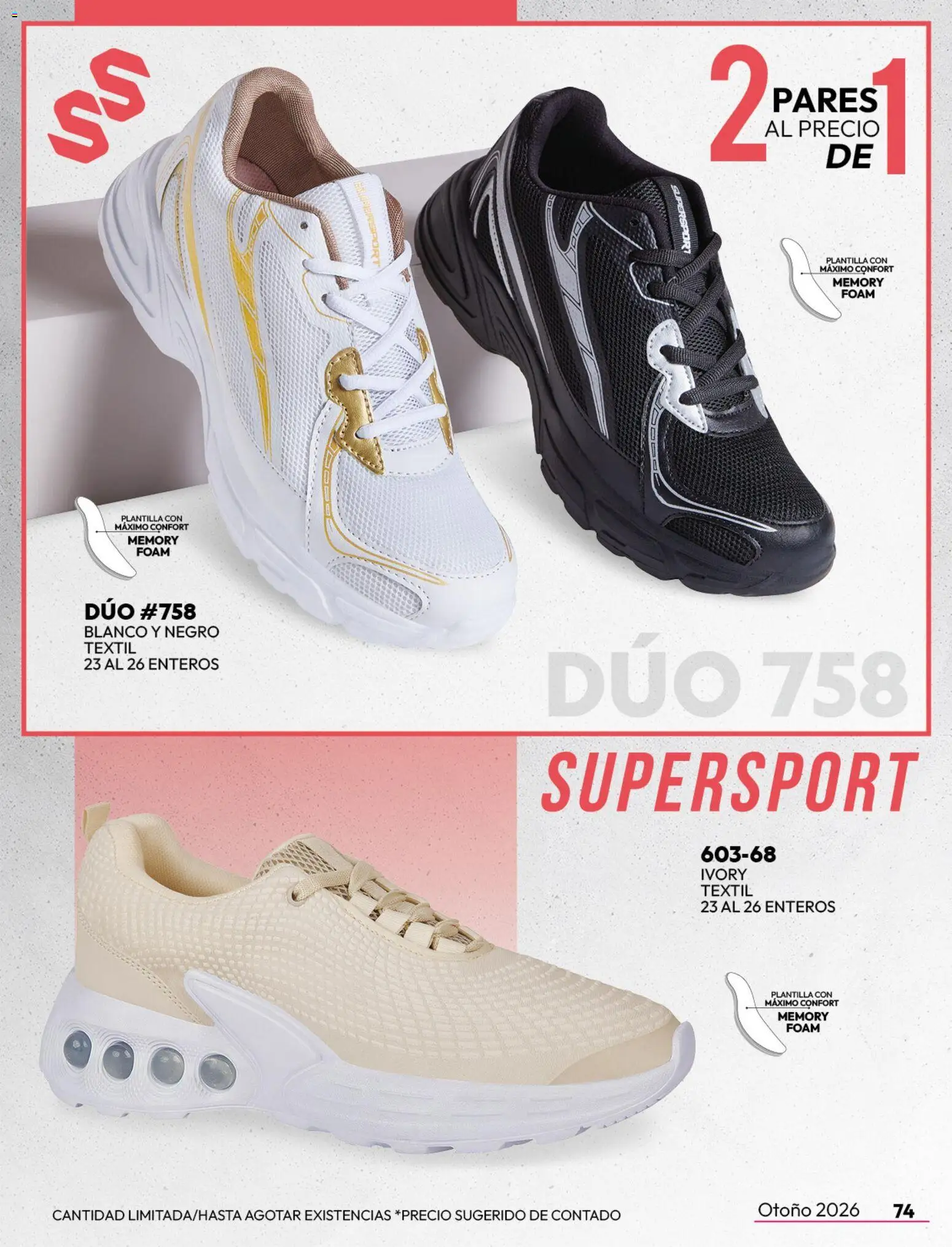 Nuevas ofertas de Cklass válidas en toda la República Mexicana desde el 08/07/2026. ¡Encuentra las mejores ofertas en Cklass catálogo Sportbrands dama! | Página: 75