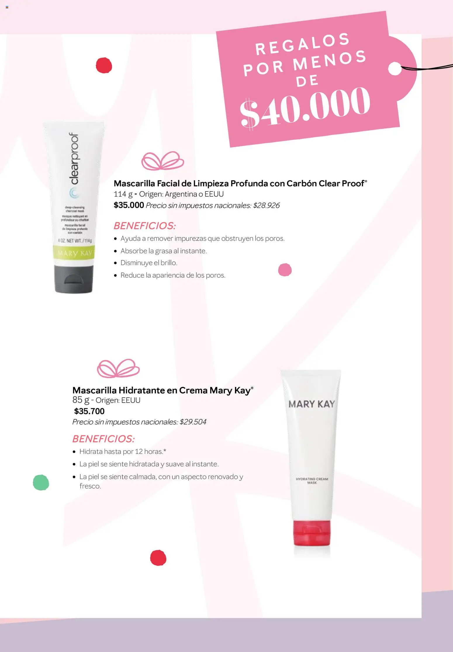Mary Kay - ¡Día de la Madre! │ válido desde el 23/09/2026 | Página: 39 | Productos: Aceite, Desmaquillante de ojos, Desmaquillante