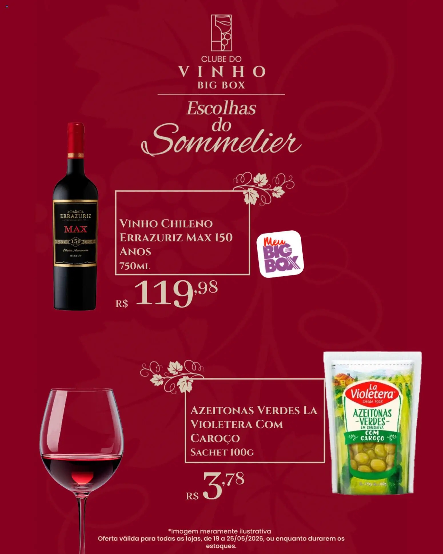 Big Box Folheto - válido de 19.05.2026 | Página: 5 | Produtos: Azeitonas, Vinho