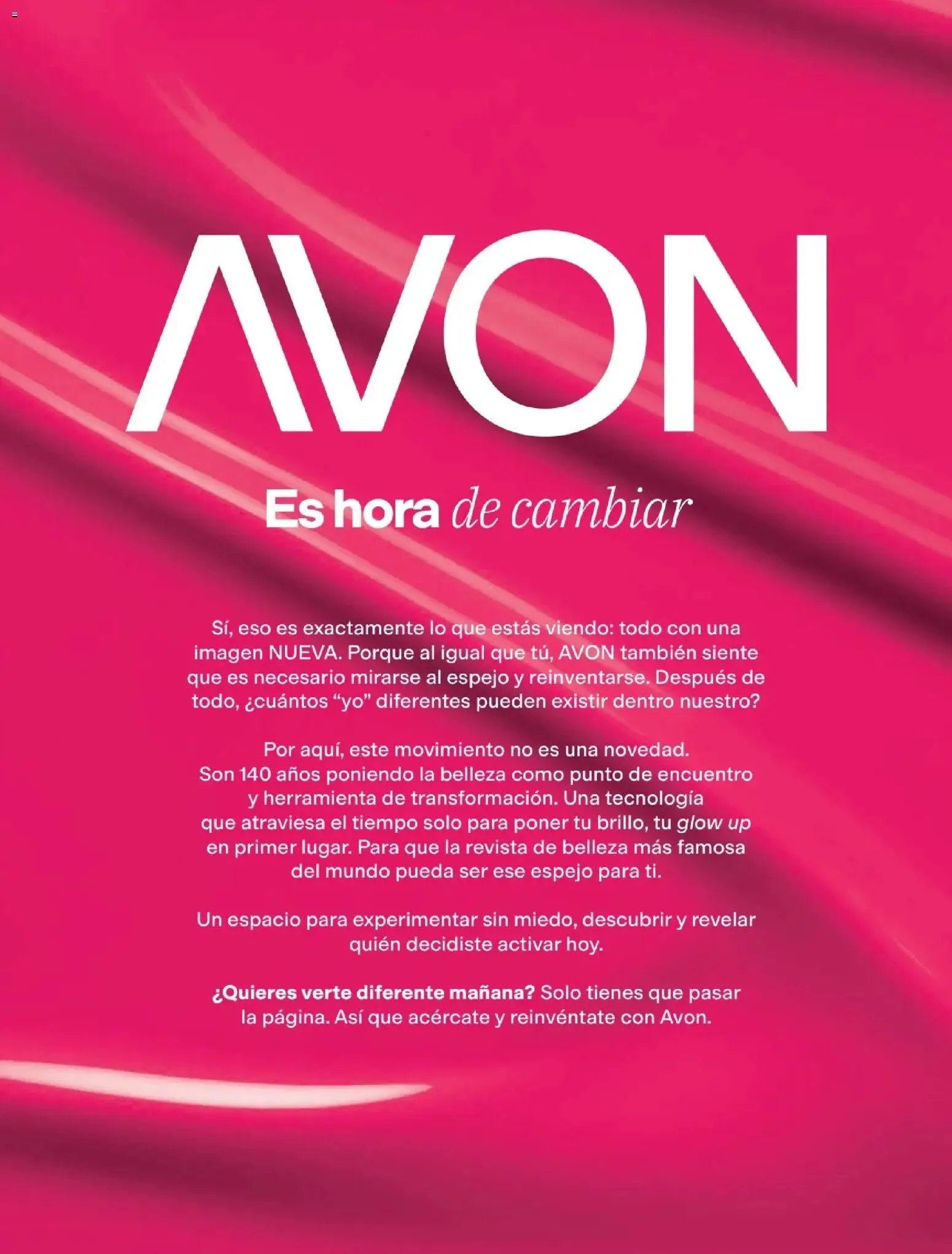 Catálogo Avon válido desde 22/07/2026 | Página: 18 | Productos: Herramienta, Revista, Espejo