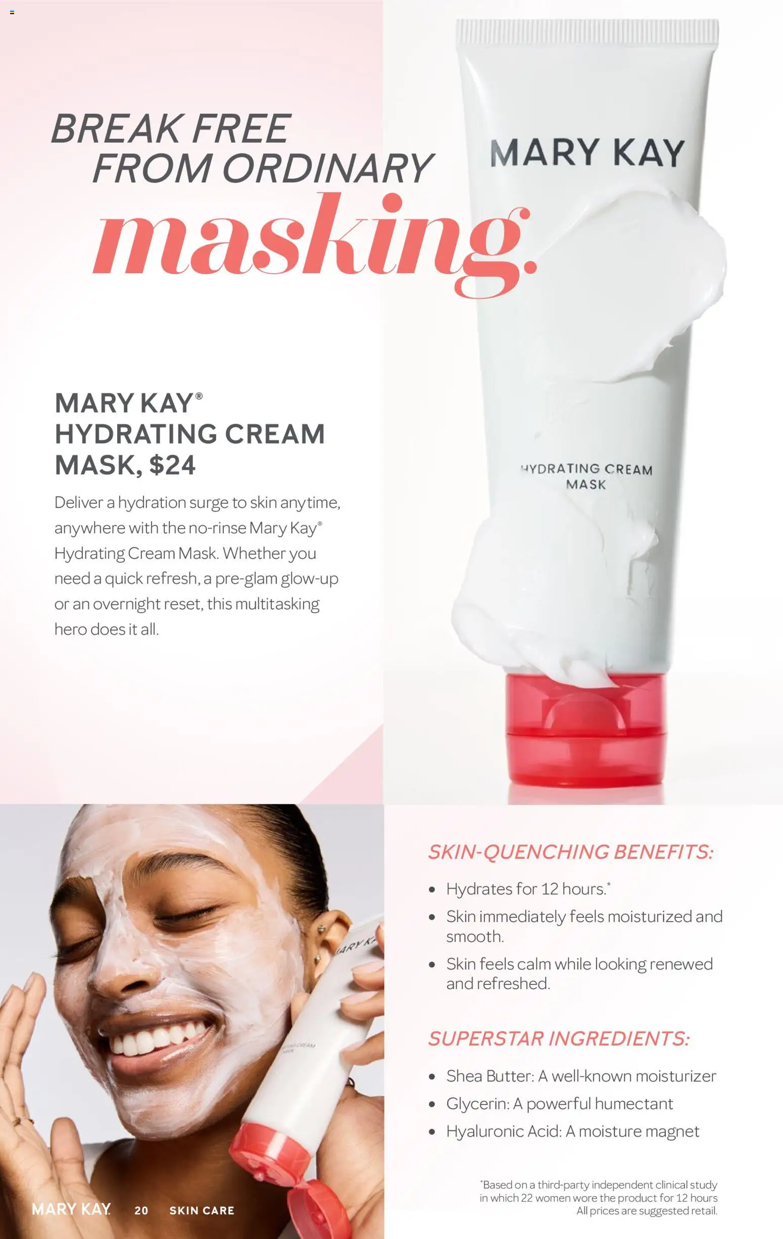 Mary Kay The Look Summer 2026 - valid from 16.05.2026 | Page: 20 | Products: Magnet, Butter, Mask, Cream