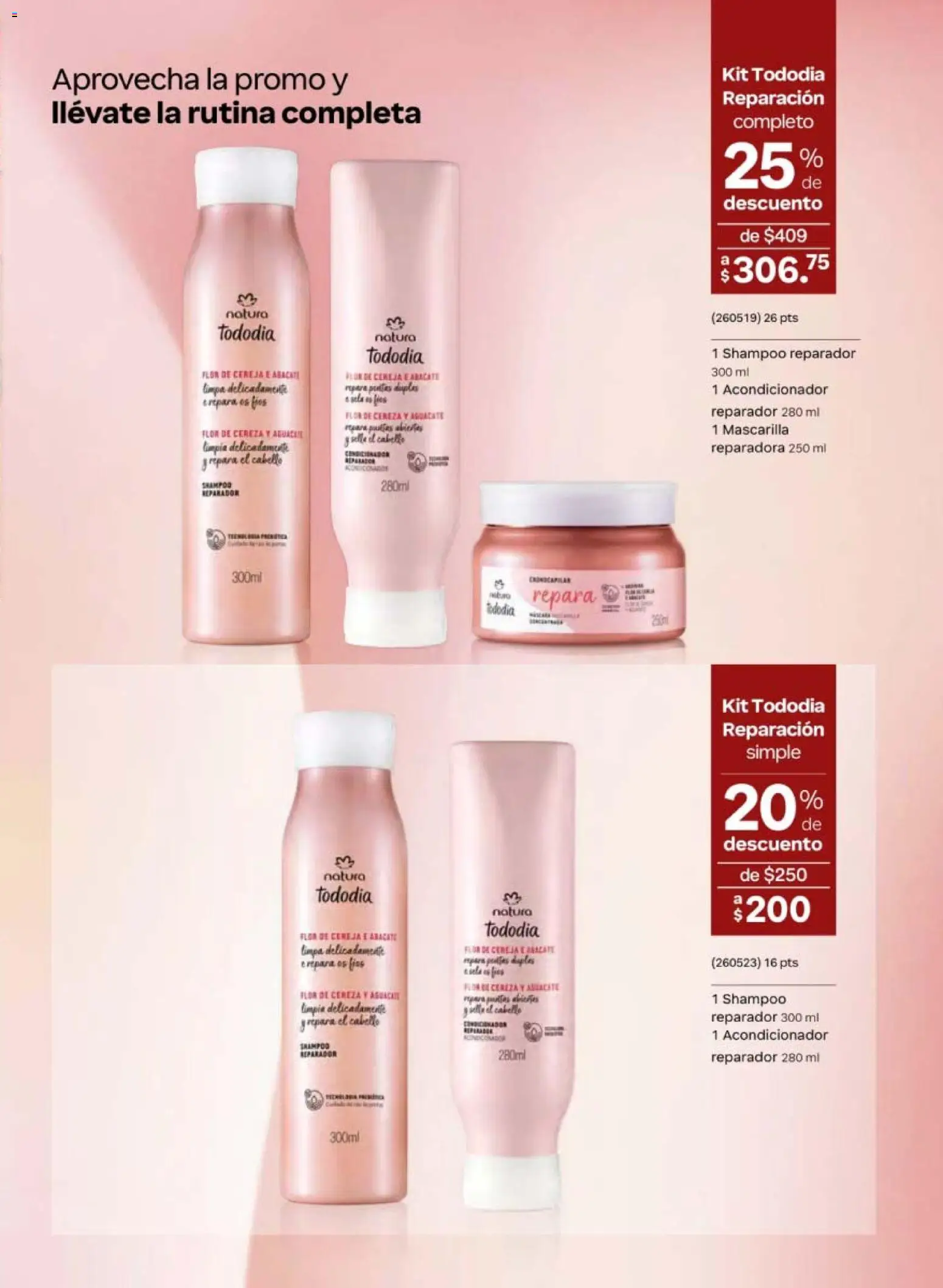 Nuevas ofertas de Natura válidas en toda la República Mexicana desde el 10/07/2026. ¡Encuentra las mejores ofertas en Natura campaña 11 2026! | Página: 133 | Productos: Aguacate, Shampoo, Mascarilla, Acondicionador