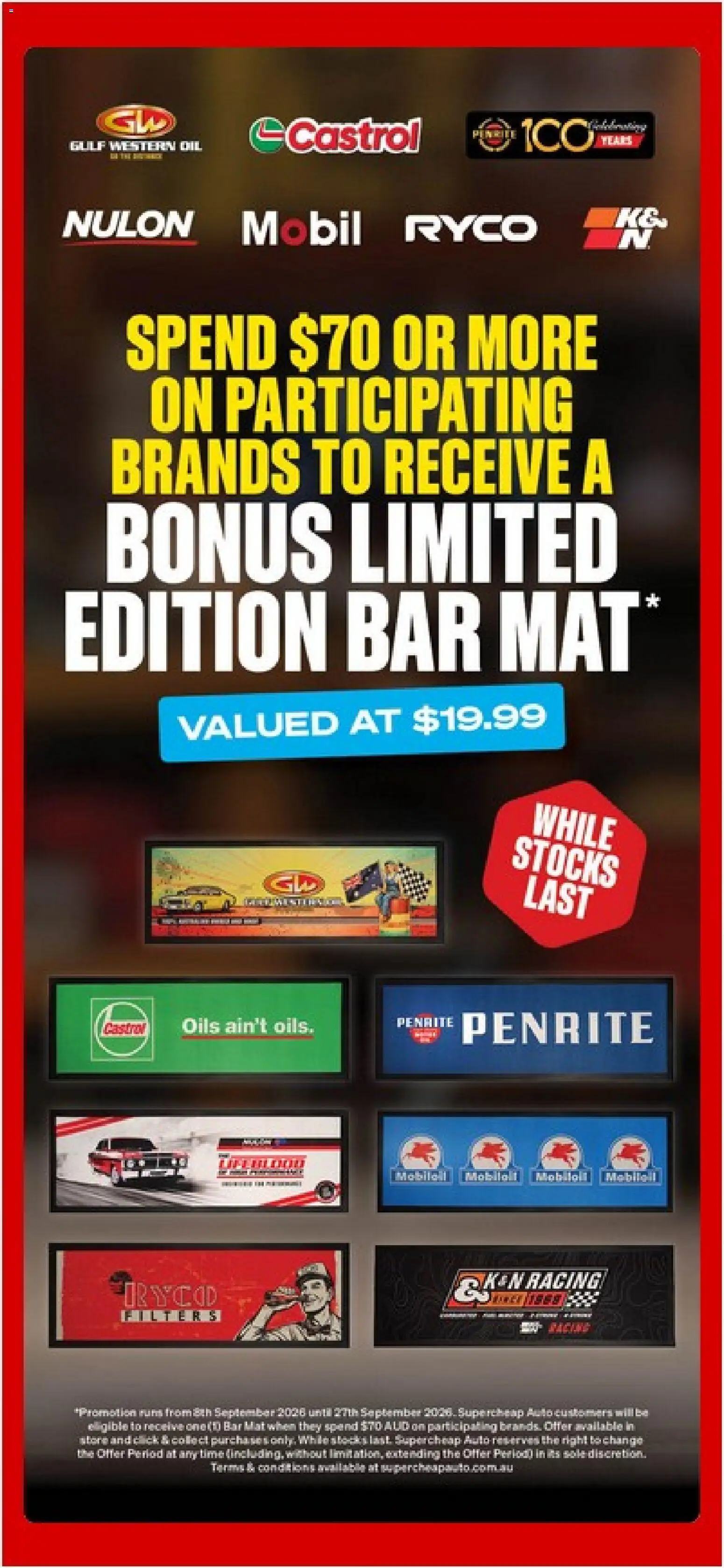 Supercheap Auto catalogue - valid from 08/09/2026 | Page: 13 | Products: Oil
