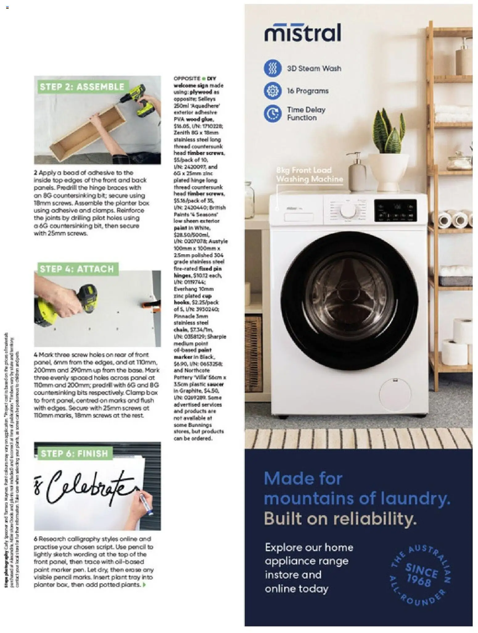 Bunnings Warehouse catalogue - valid from 01/09/2026 | Page: 85 | Products: Box, Plant, Wood, Pencil