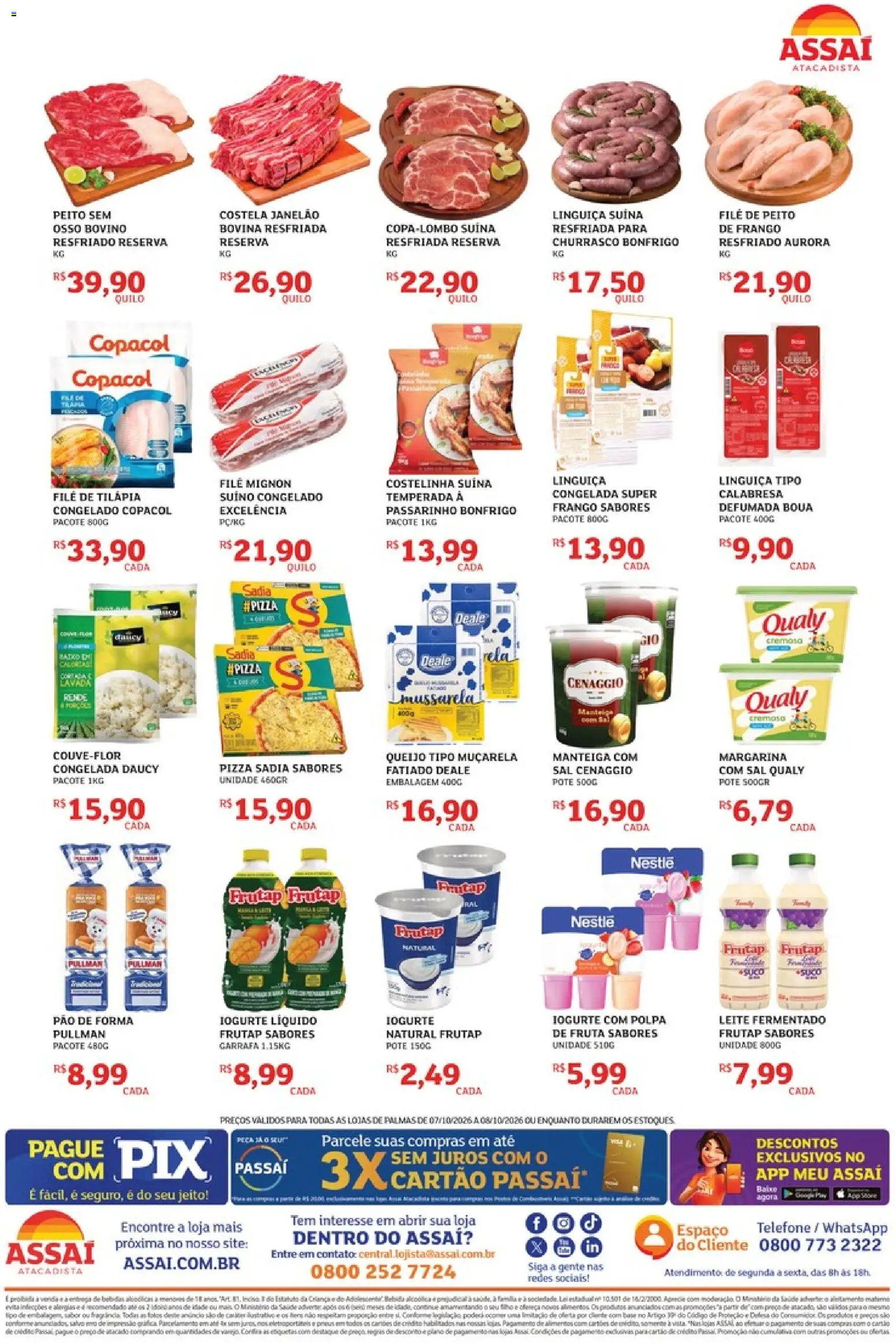 Assaí Atacadista Folheto - válido de 07/10/2026 | Página: 2