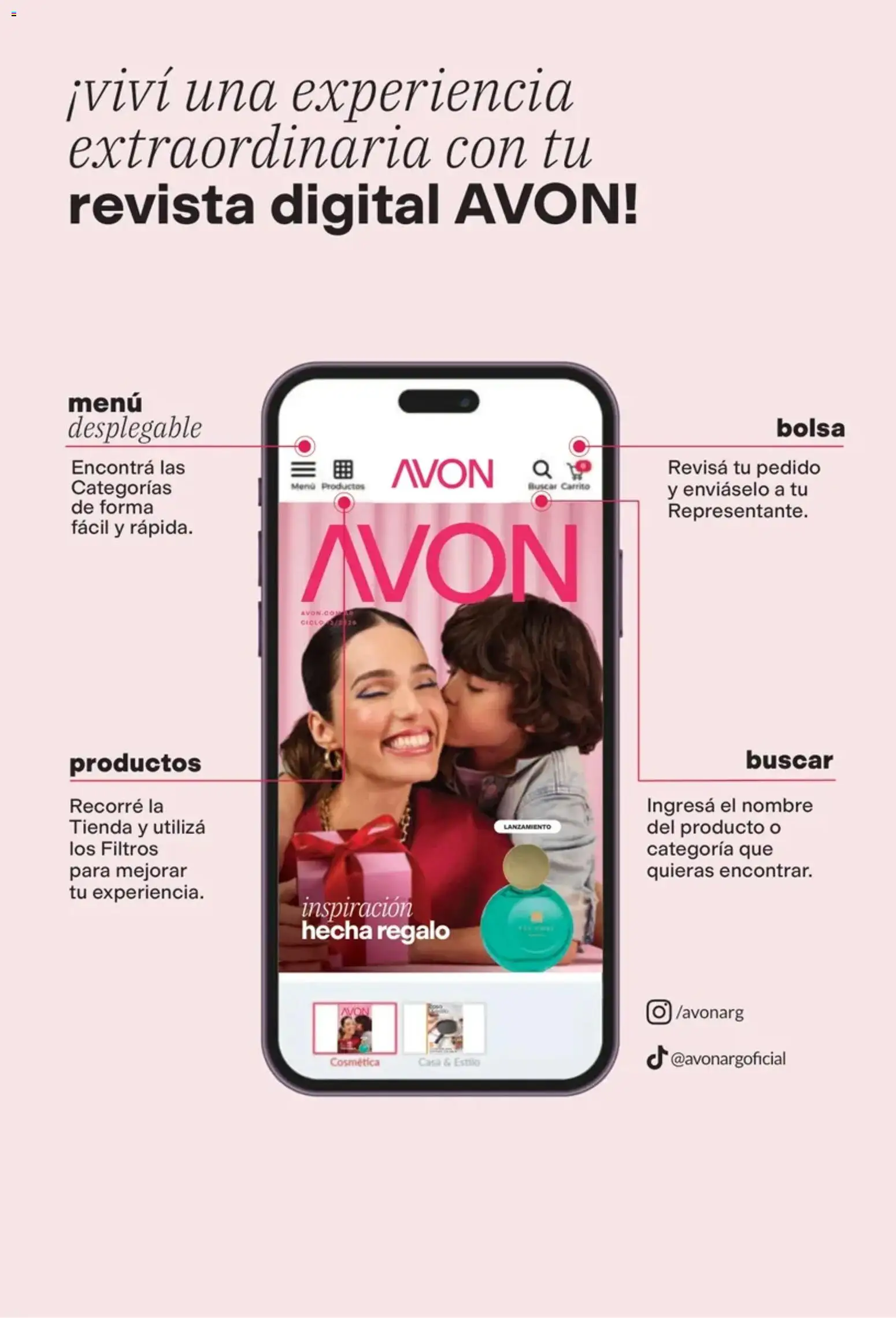 Catálogo AVON Campaña 13 │ válido desde el 01/09/2026 | Página: 4 | Productos: Revista, Bolsa