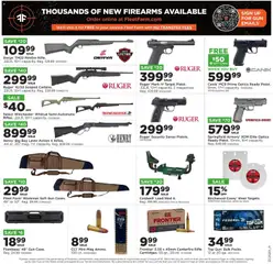 Preview of Mills Fleet Farm weekly ads valid from 11.05.2026 | Page: 15 | Products: Gun, Rifle, Rimfire