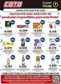 Vista previa Coto ofertas válido desde el 02/07/2026