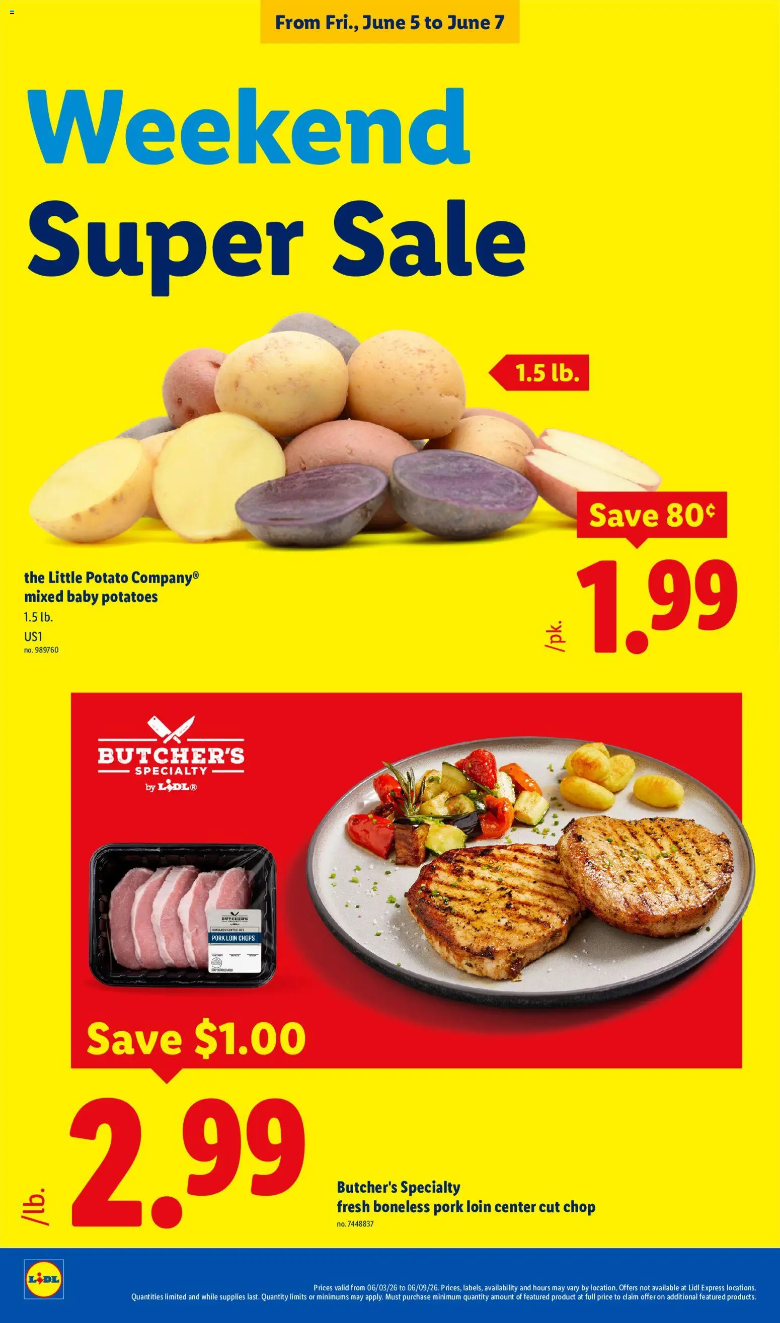 Lidl Weekly Ad - valid from 03.06.2026 | Page: 30 | Products: Pork, Potatoes