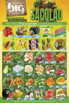 Big Compra ofertas Sacolão - Pré-Visualização do folheto da loja Big Compra, válido de 02/07/2026 | Página: 1
