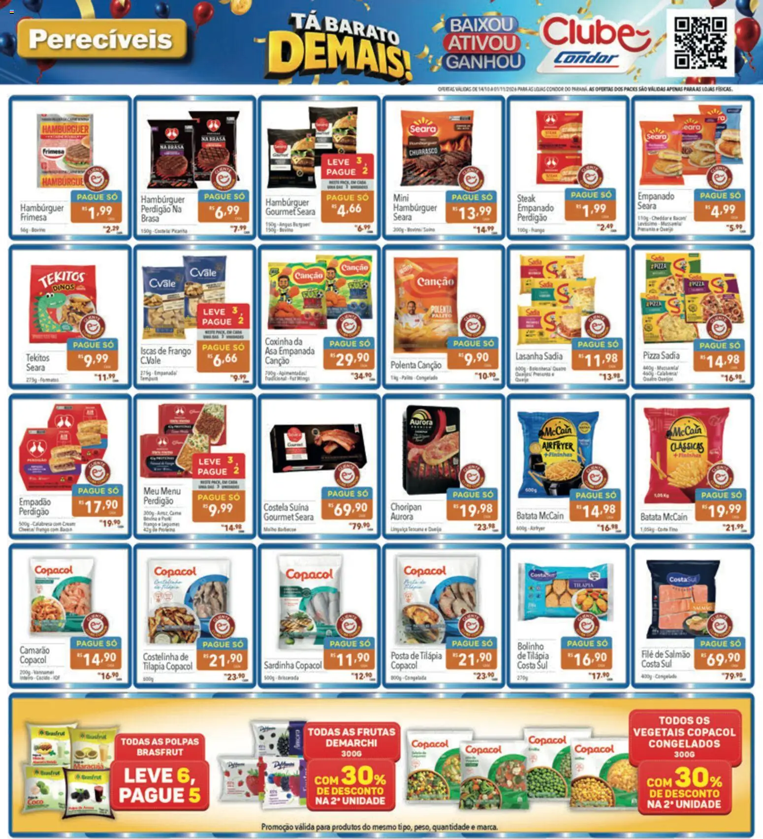 Supermercados Condor Folheto - válido de 14/10/2026 | Página: 14