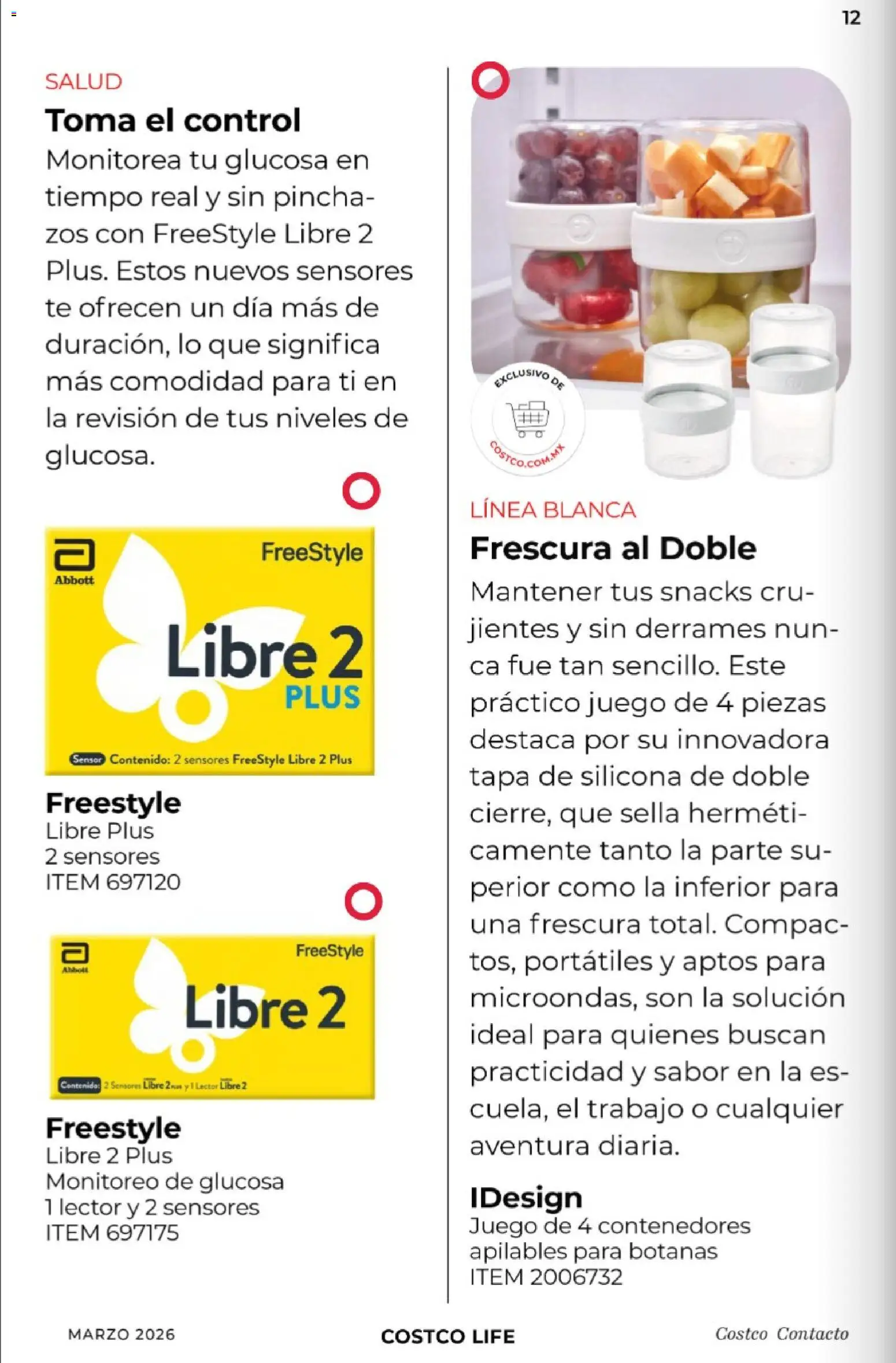 Nuevas ofertas de Costco válidas en toda la República Mexicana desde el 01.03.2026. ¡Encuentra las mejores ofertas en Costco Revista de marzo! | Página: 12 | Productos: Juego, Té
