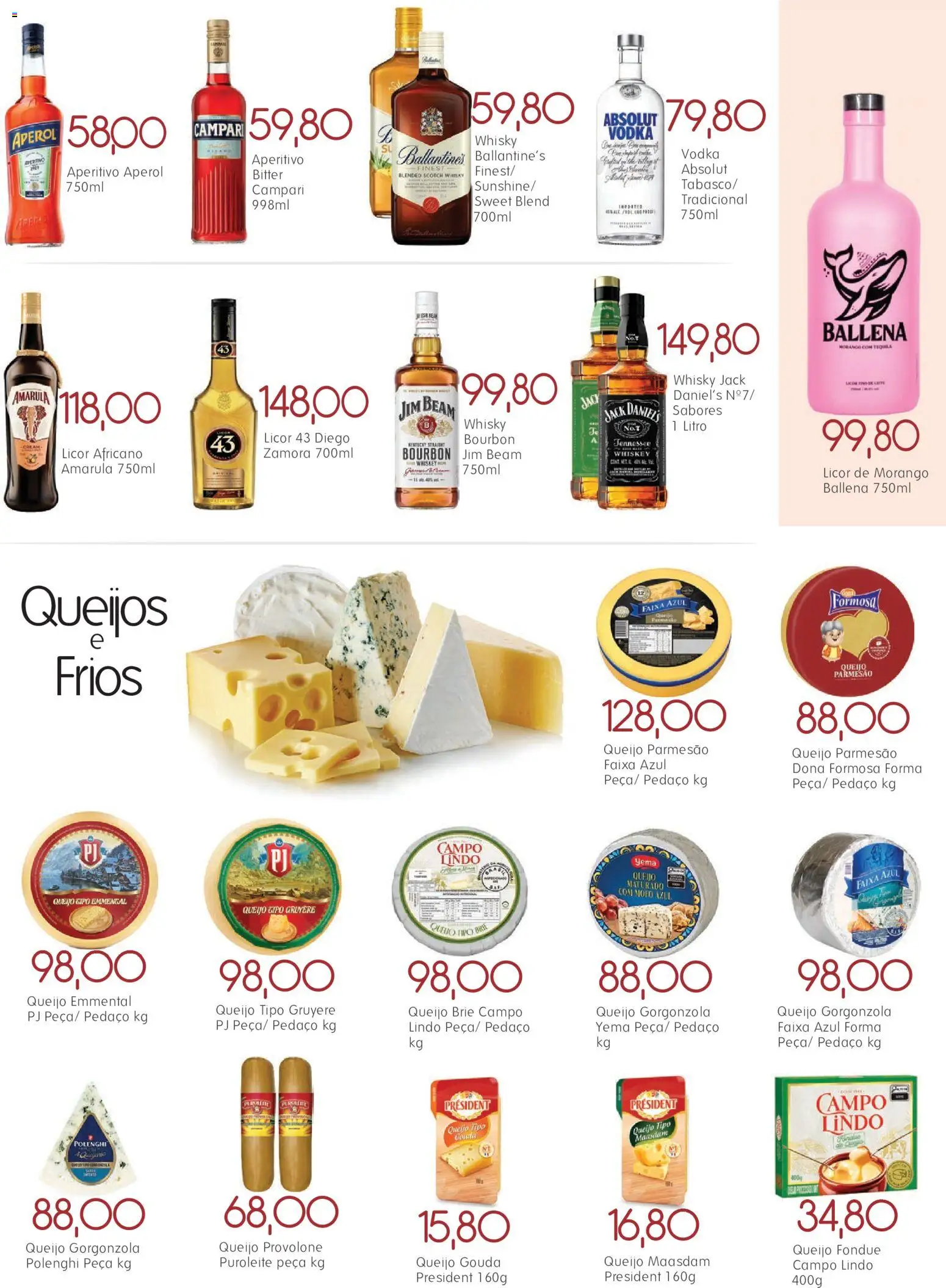 EPA Folheto - válido de 10.06.2026 | Página: 6 | Produtos: Licor 43, Queijo, Provolone, Vodka
