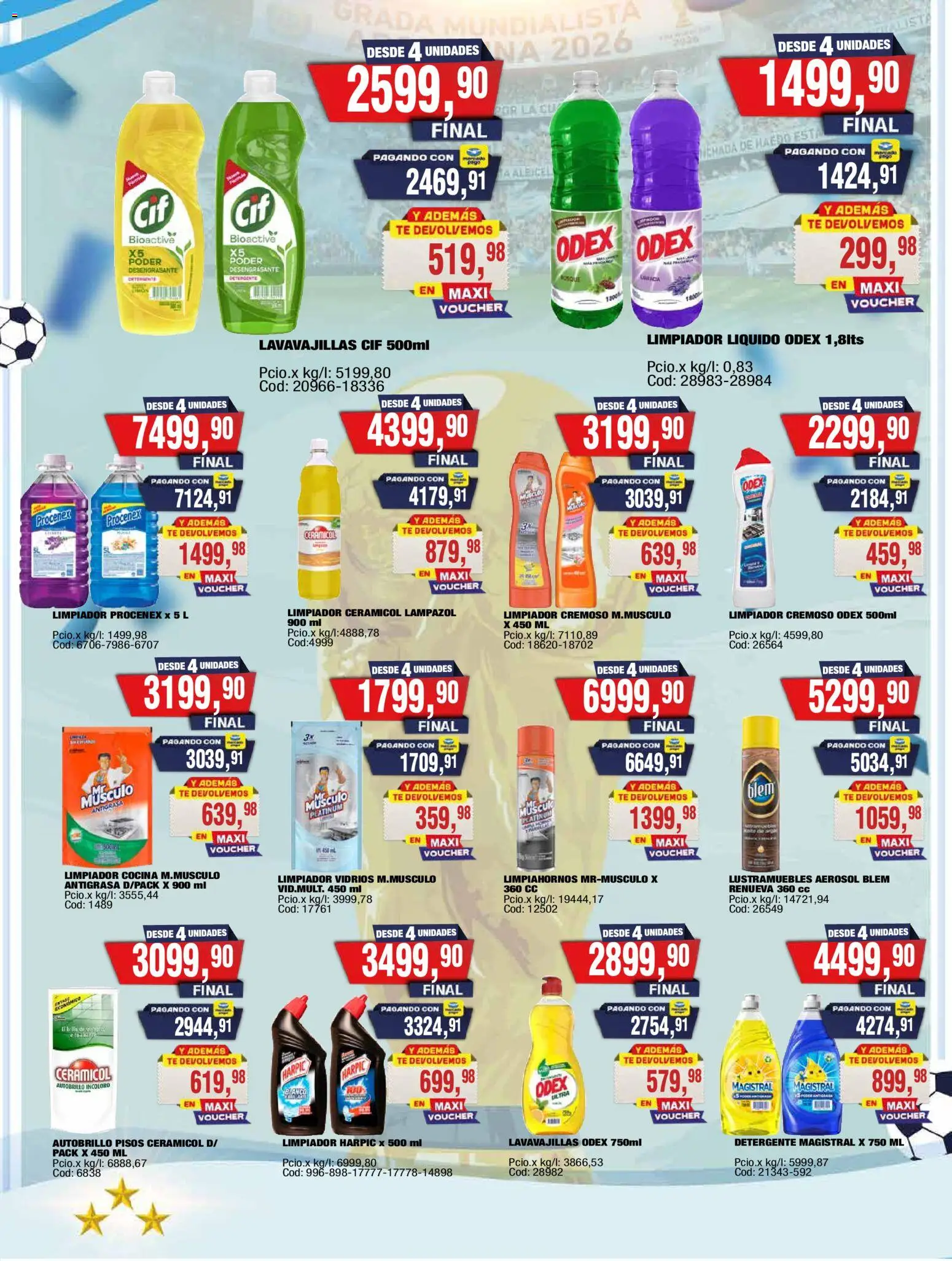 Maxiconsumo ofertas │ válido desde el 29/06/2026 | Página: 27 | Productos: Antigrasa, Cocina, Lavavajillas, Limpiador