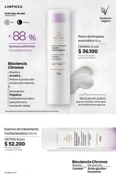 Vista previa Catálogo Natura Ciclo 14 válido desde el 01/10/2026 | Página: 171 | Productos: Polvo, Exfoliante, Agua