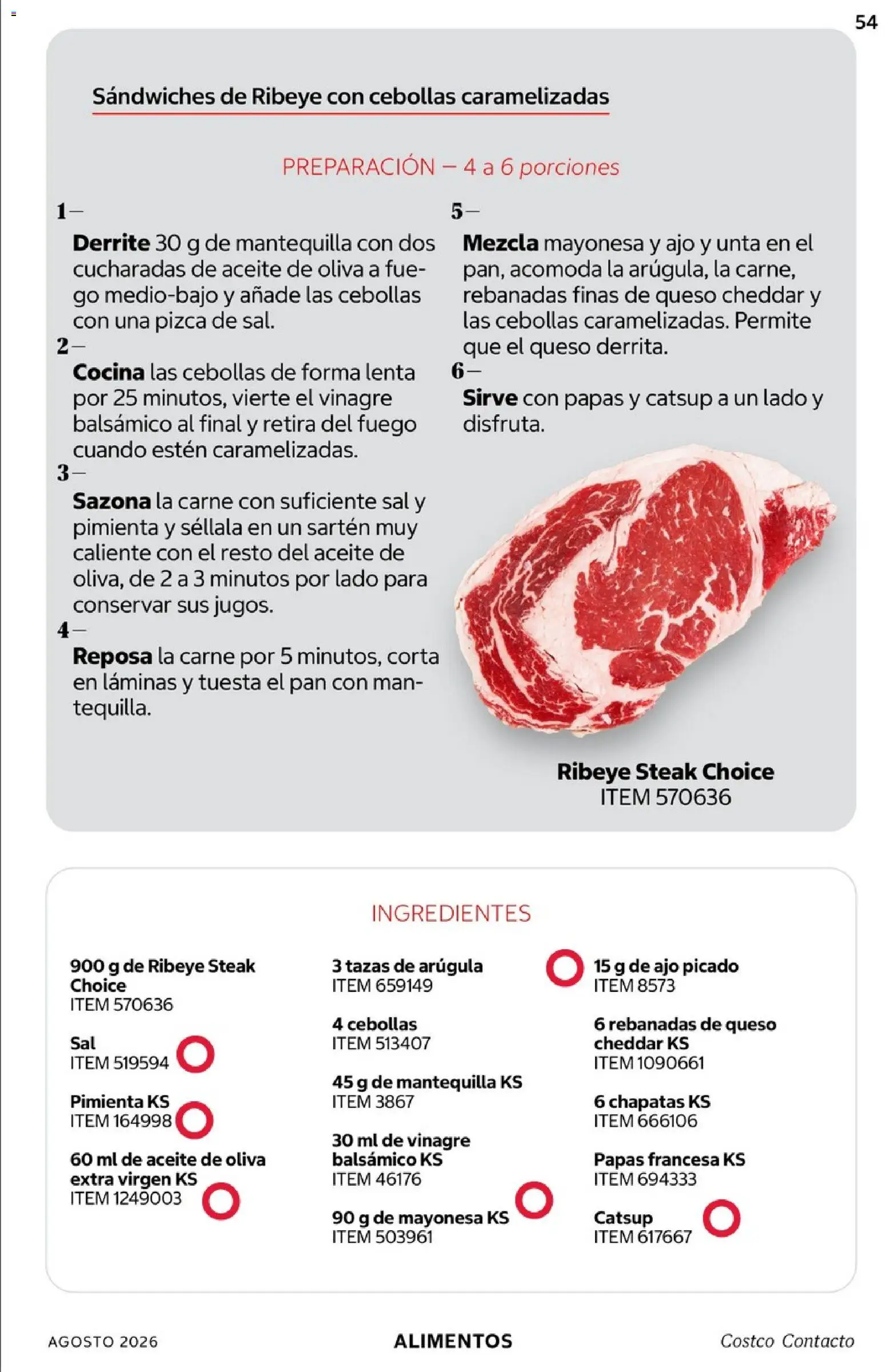 Nuevas ofertas de Costco válidas en toda la República Mexicana desde el 01/08/2026. ¡Encuentra las mejores ofertas en Costco catálogo Agosto! | Página: 54 | Productos: Sal, Aceite de oliva, Aceite, Kétchup