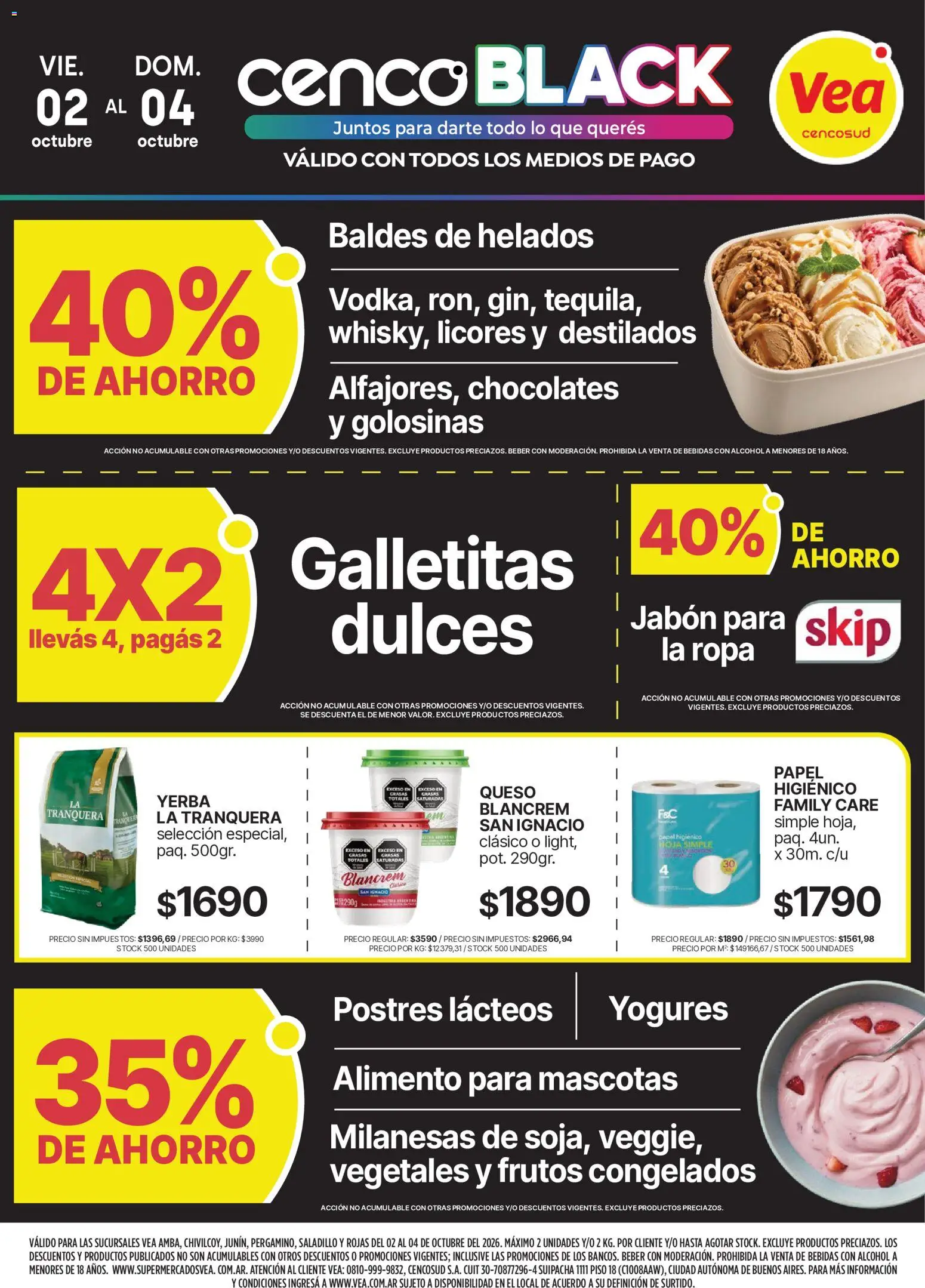Vea - CENCO BLACK │ válido desde el 02/10/2026 | Página: 1