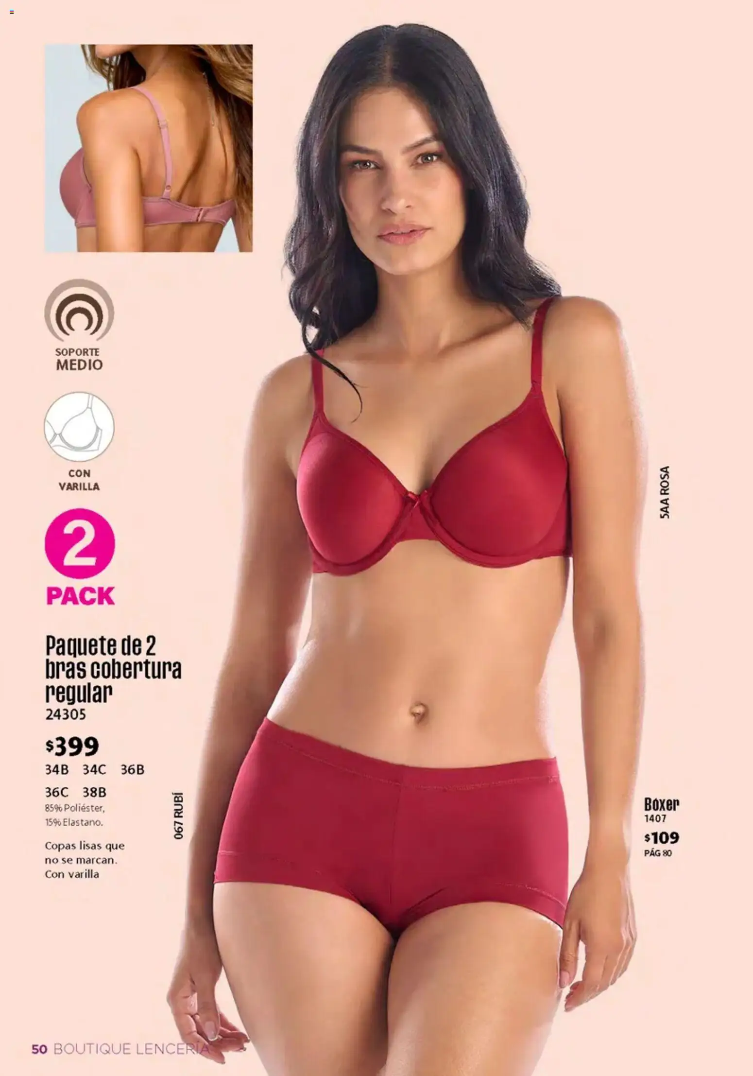 Nuevas ofertas de Ilusión válidas en toda la República Mexicana desde el 01/10/2026. ¡Encuentra las mejores ofertas en Ilusión catálogo Invierno! | Página: 52 | Productos: Lenceria