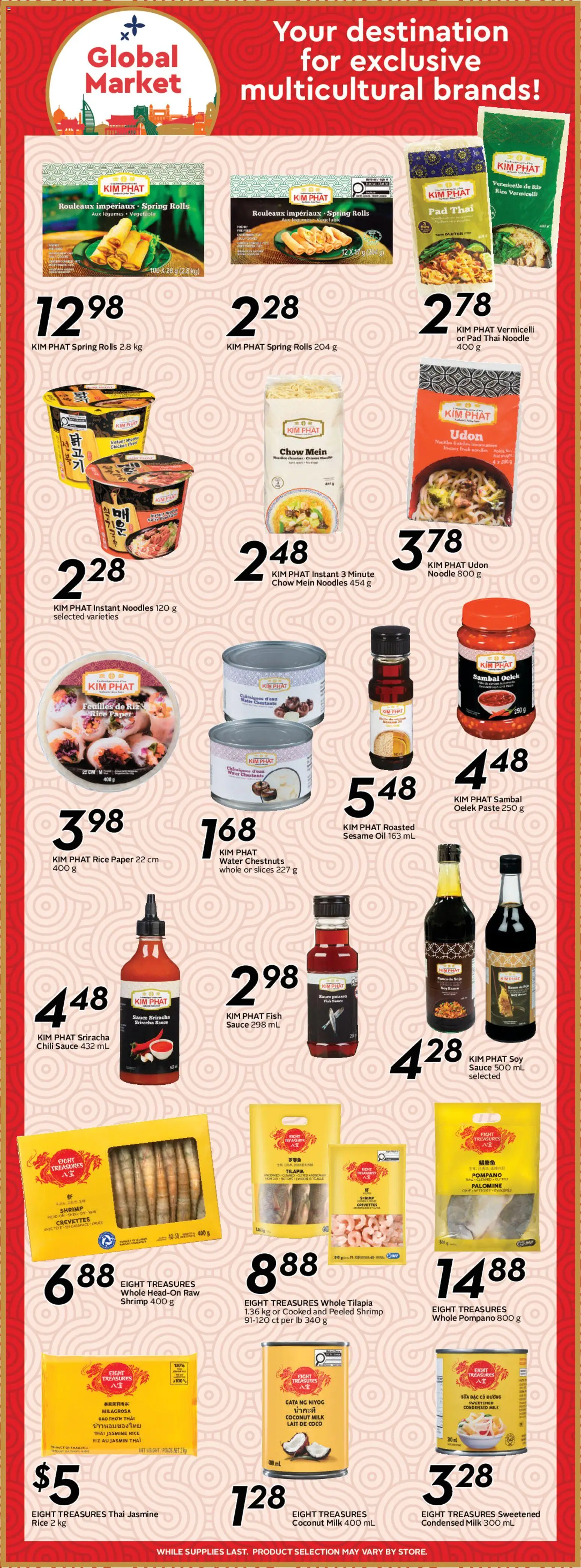 Sobeys flyer valid from 21.05.2026 | Page: 17 | Products: Noodles, Milk, Oil, Chicken