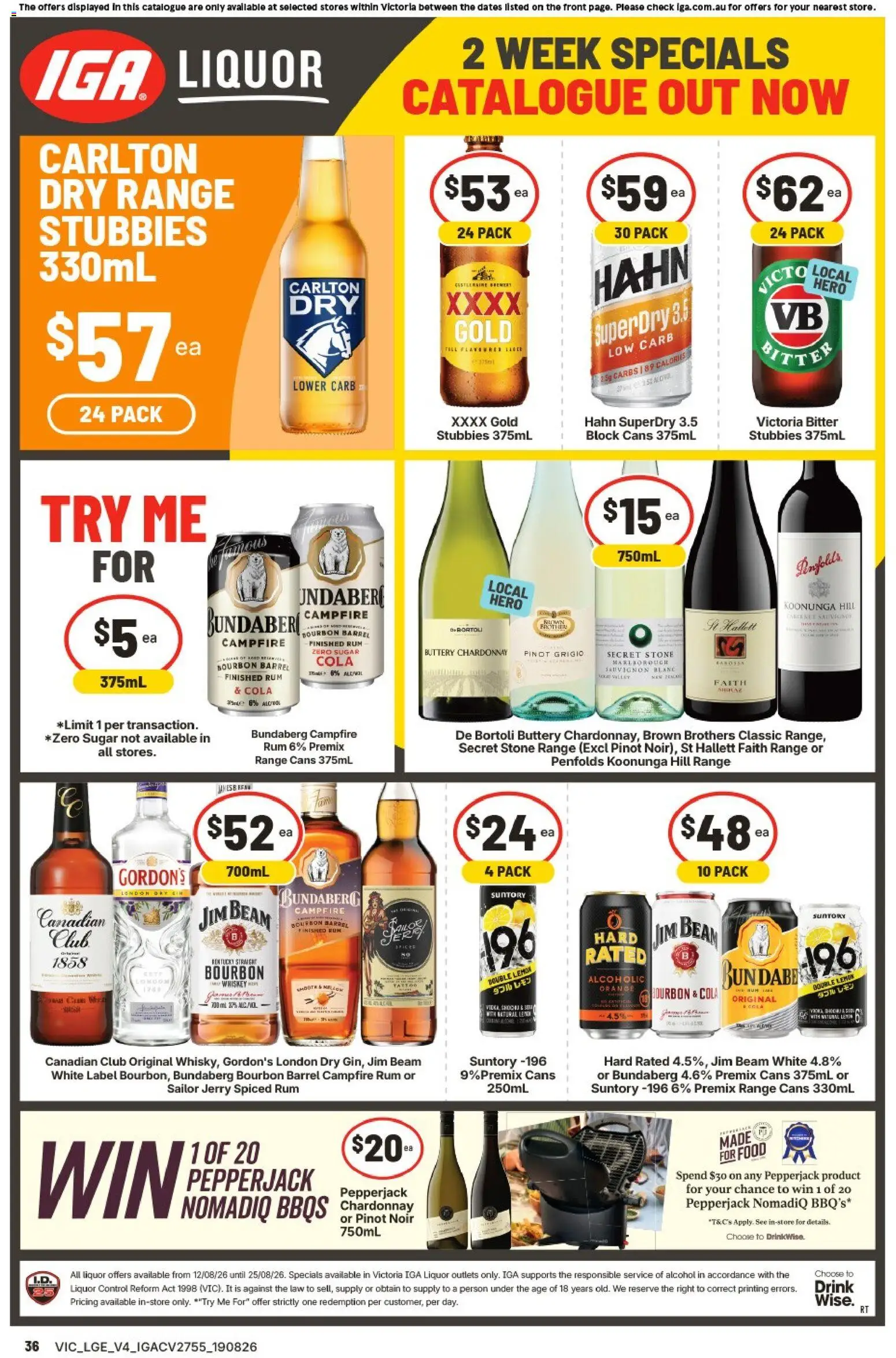 Ritchies catalogue - valid from 19/08/2026 | Page: 33 | Products: Food, Jim Beam, Whiskey, Rum