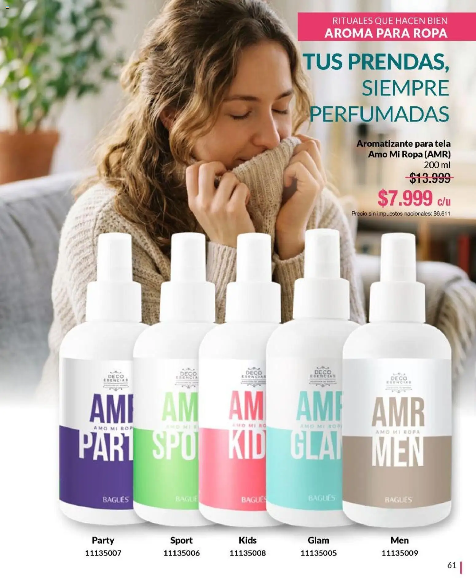 Bagués - Catálogo │ válido desde el 01.06.2026 | Página: 61 | Productos: Ropa, Esencias