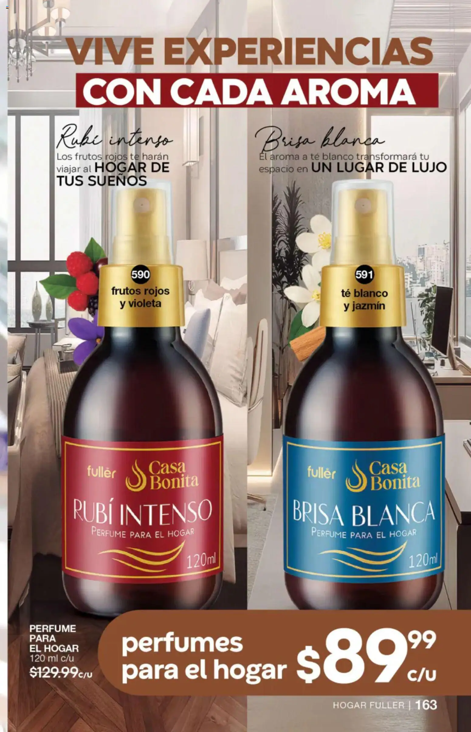 Nuevas ofertas de Fuller válidas en toda la República Mexicana desde el 27/05/2026. ¡Encuentra las mejores ofertas en Fuller campaña 4 2026! | Página: 163 | Productos: Té, Perfume