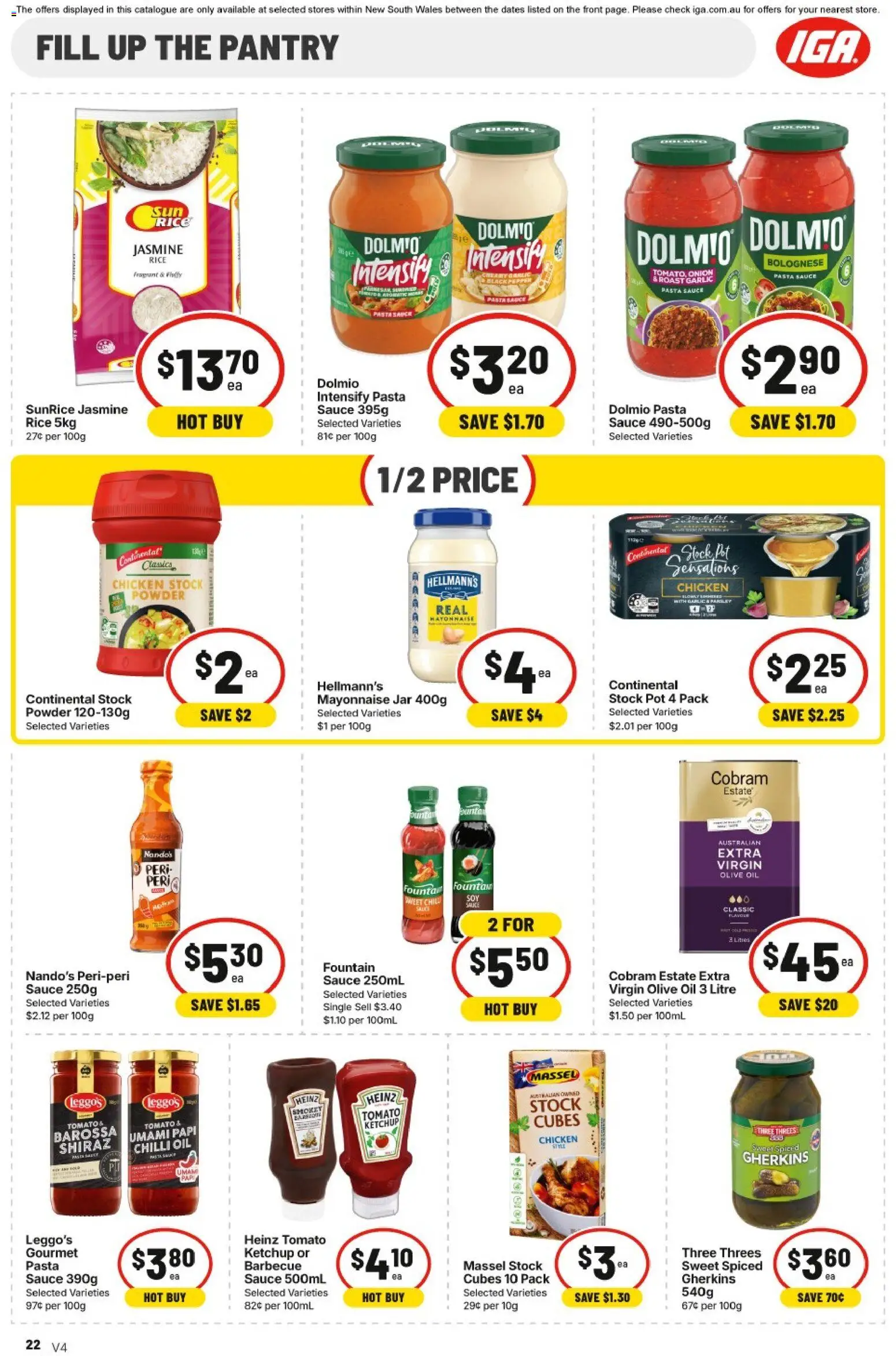 IGA catalogue - valid from 30/09/2026 | Page: 27 | Products: Powder, Oil, Mayonnaise, Sauce