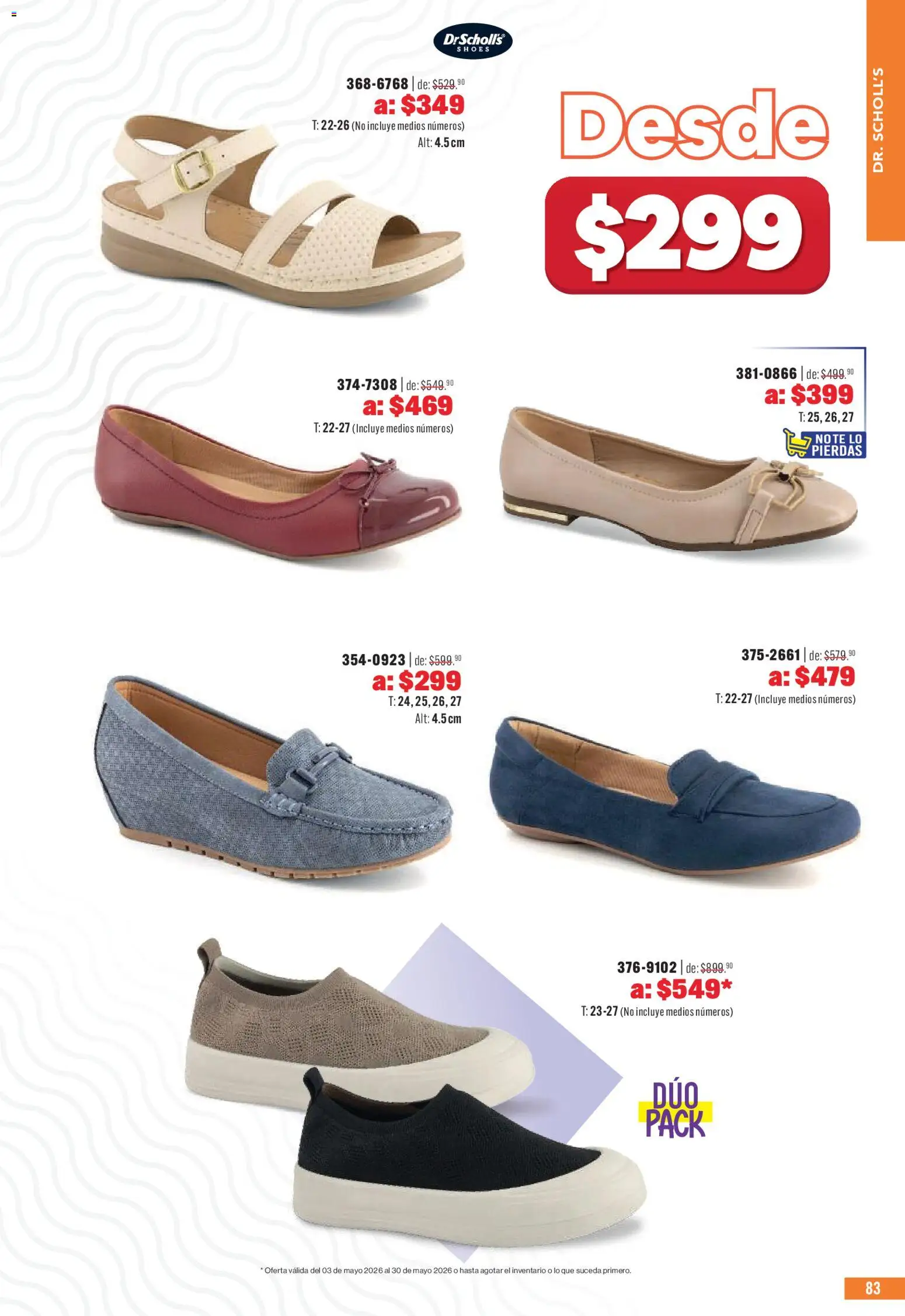 Nuevas ofertas de Andrea válidas en toda la República Mexicana desde el 03.05.2026. ¡Encuentra las mejores ofertas en Andrea catálogo Outlet! | Página: 83