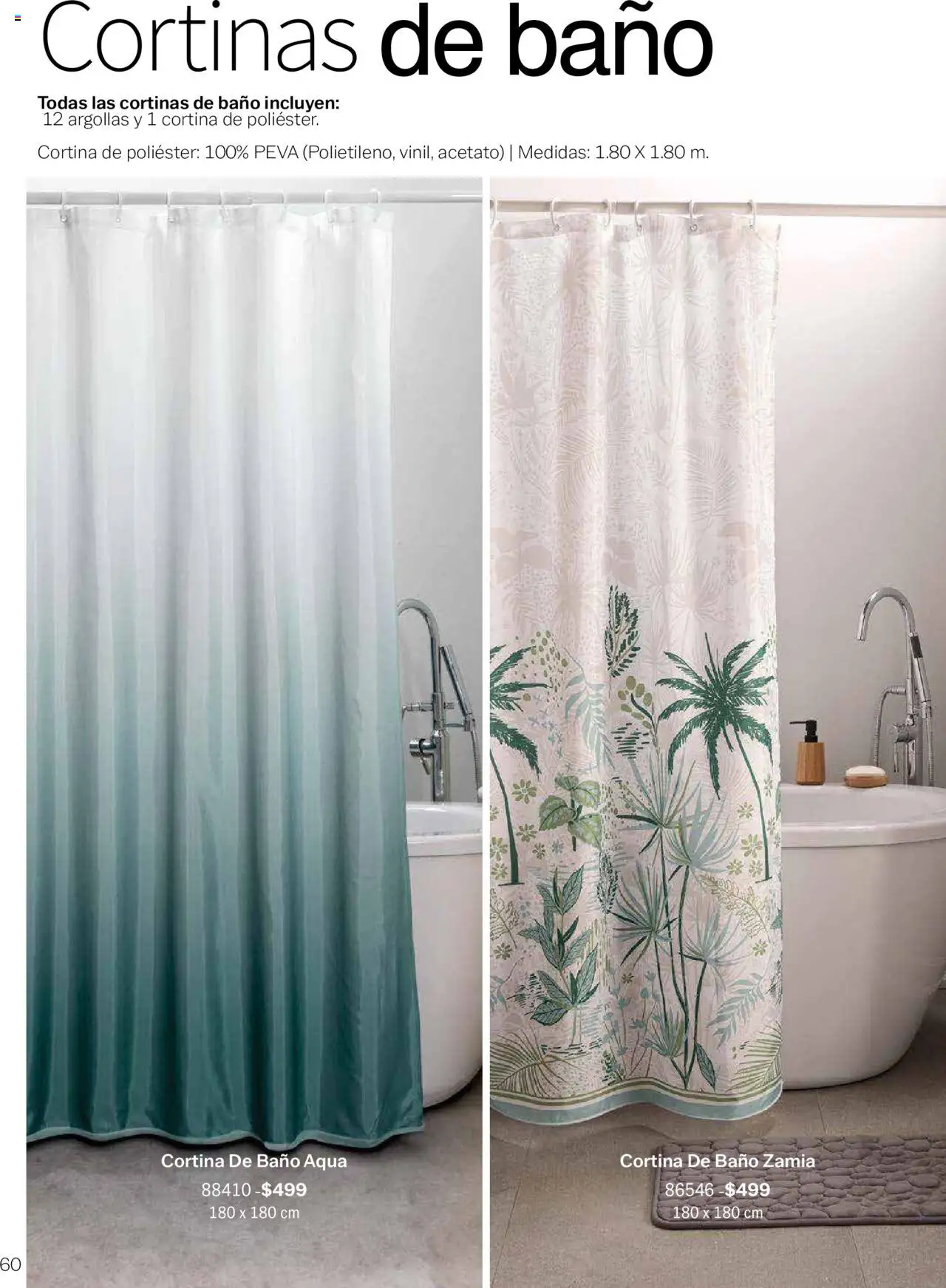 Nuevas ofertas de Vianney válidas en toda la República Mexicana desde el 05/09/2025. ¡Encuentra las mejores ofertas en Vianney - Catálogo - Biasi! | Página: 62 | Productos: Cortinas, Baño