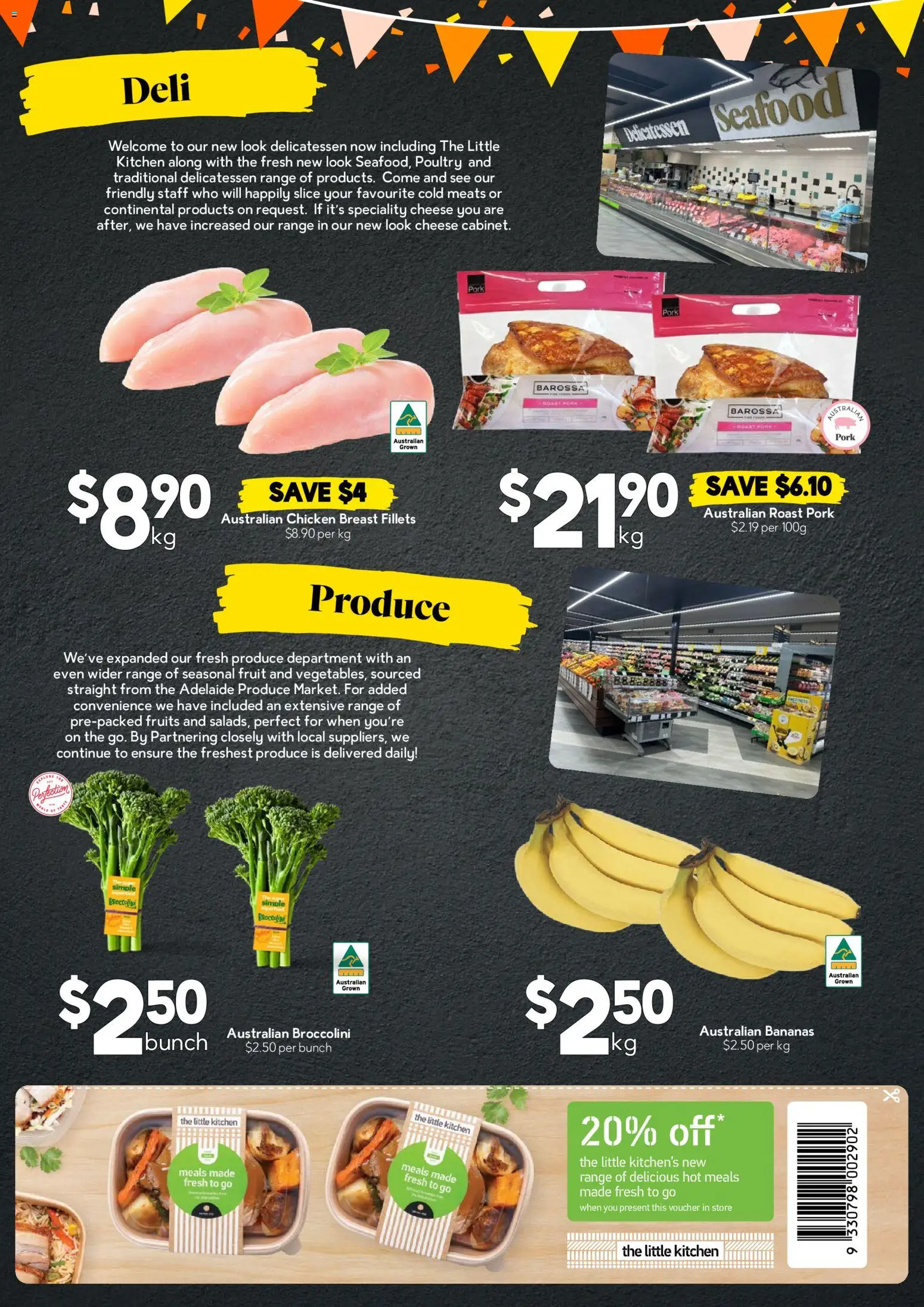 Drakes catalogue - valid from 30/09/2026 | Page: 3 | Products: Chicken, Bananas, Fruits, Fruit