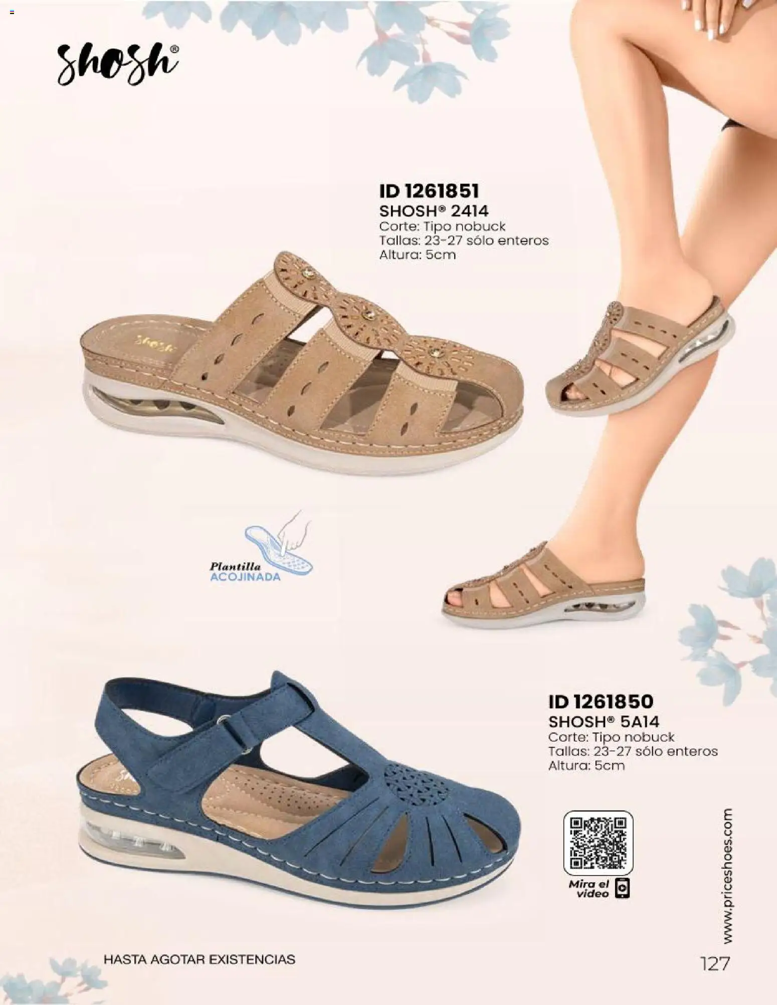 Nuevas ofertas de Price Shoes válidas en toda la República Mexicana desde el 23/06/2026. ¡Encuentra las mejores ofertas en Price Shoes catálogo Sandalias 2026! | Página: 127 | Productos: Video