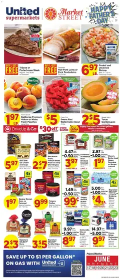 Preview of United Supermarkets weekly ads valid from 17.06.2026