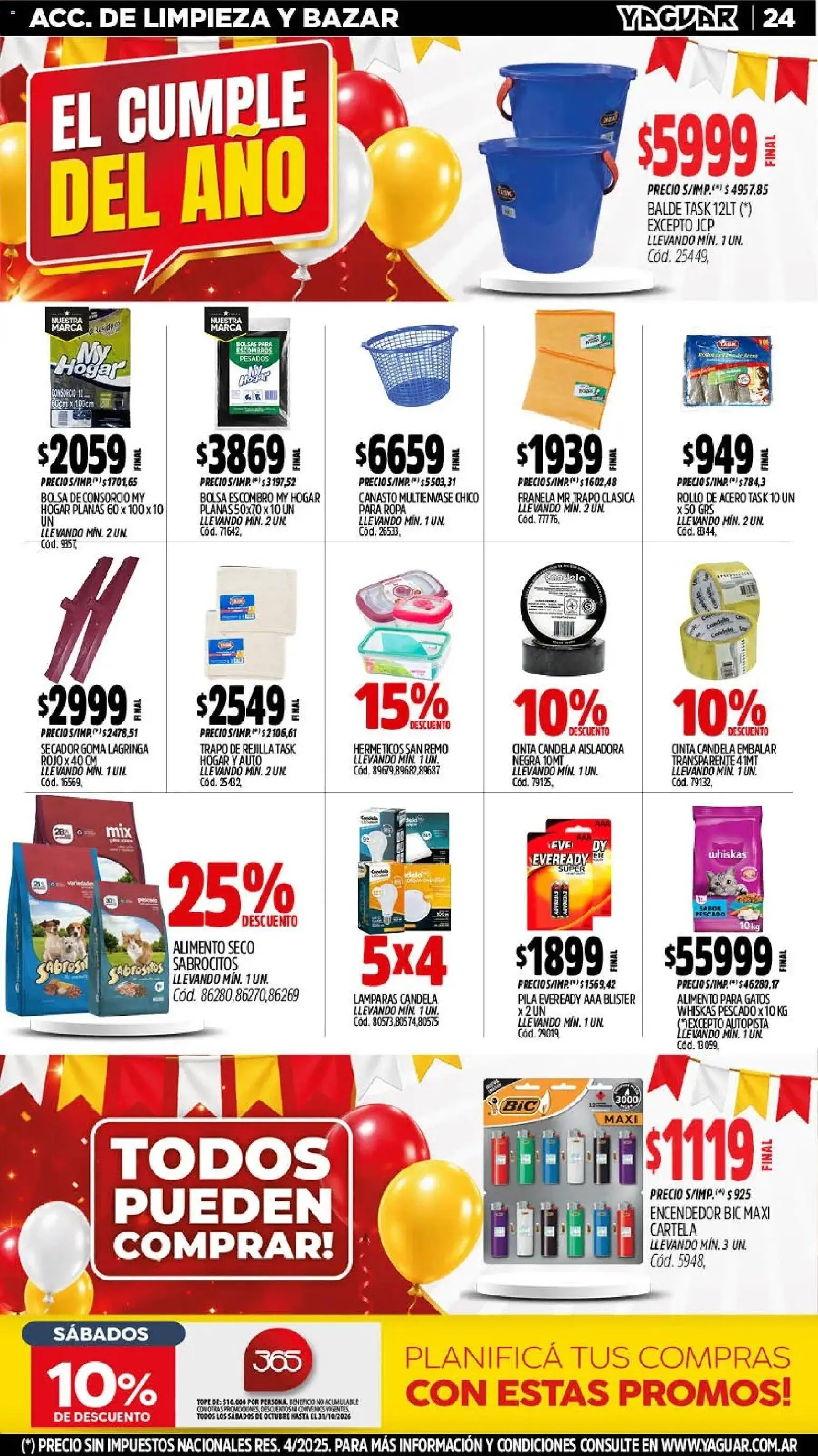 Yaguar - Ofertas │ válido desde el 05/10/2026 | Página: 24