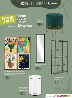 Vista previa de Soriana Hogar Dulce Hogar Híper Nacional, nuevo folleto de la tienda, válido en México a partir del 15.04.2026 | Página: 27 | Productos: Cuadro, Espejo, Bote de basura